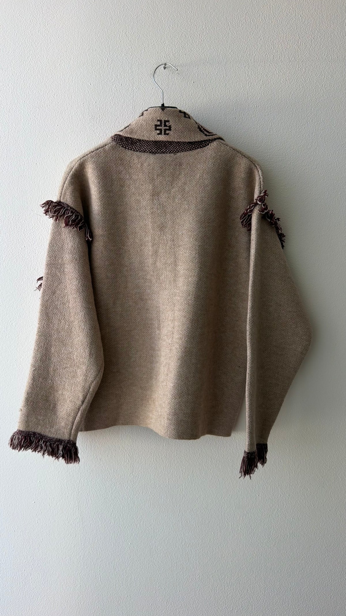 Maglia cardigan Bandana