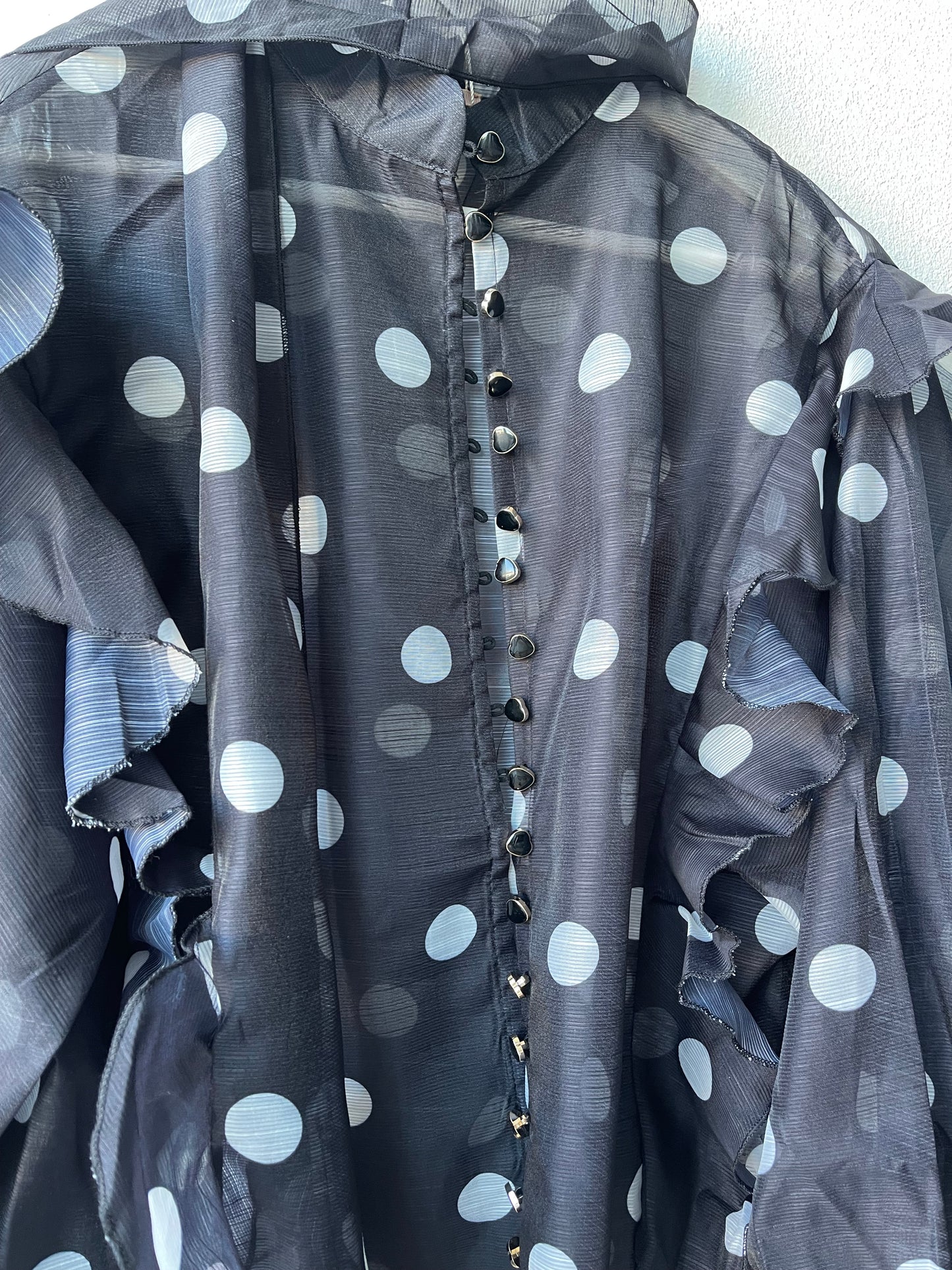 Camicia pois nera