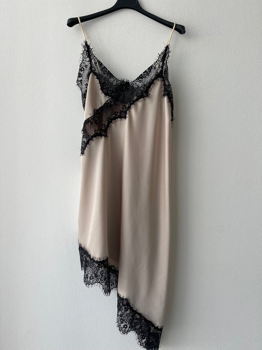 Abito Lingerie pizzo satin