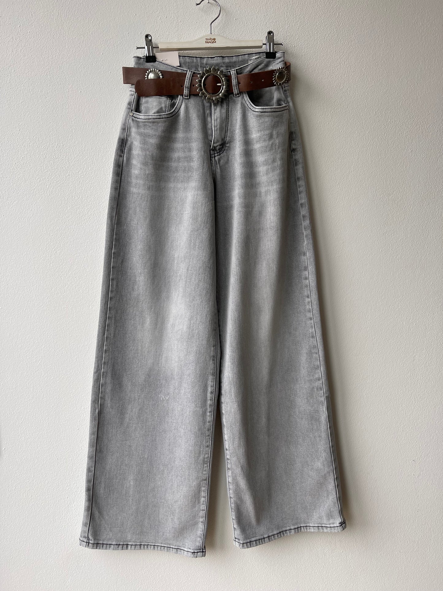 Mega baggy grey jeans