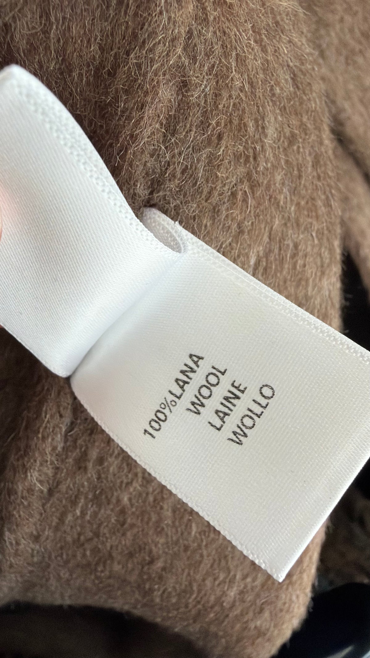 Cappotto nocciola vestaglia