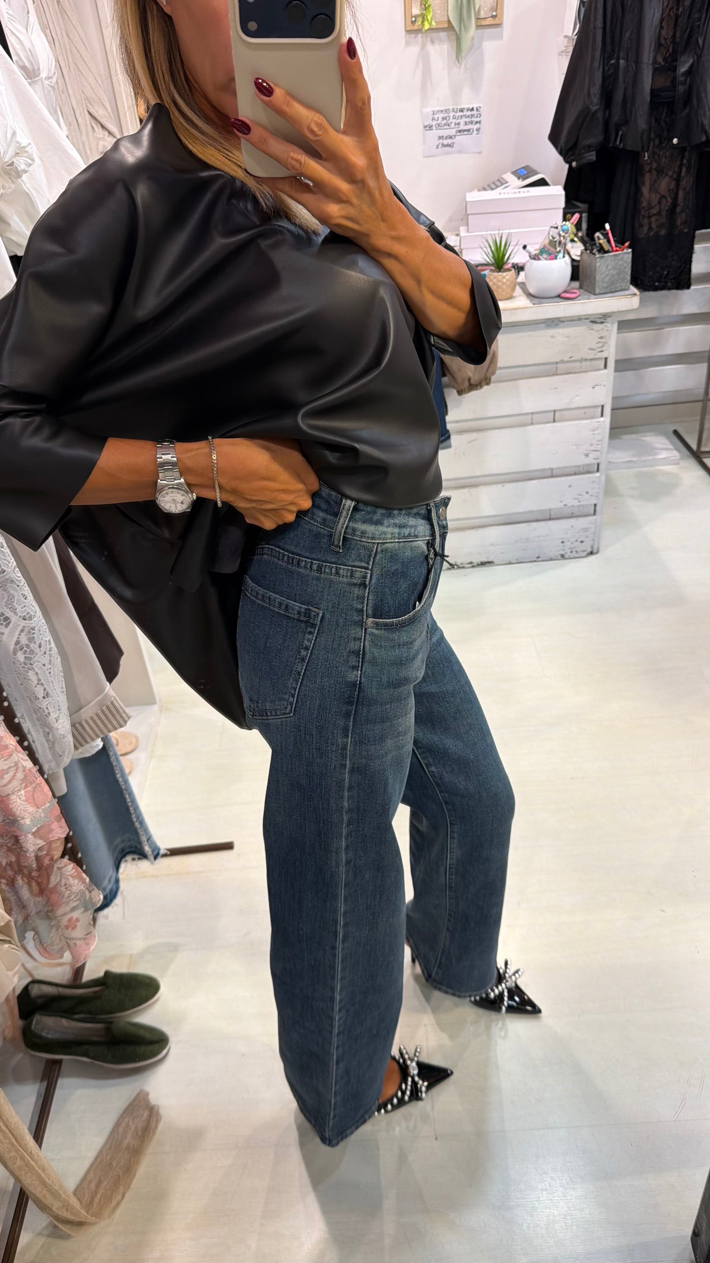 Jeans flare lavaggio used