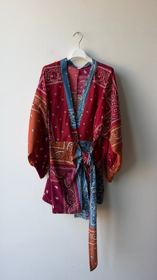 Abito chemisier bandana
