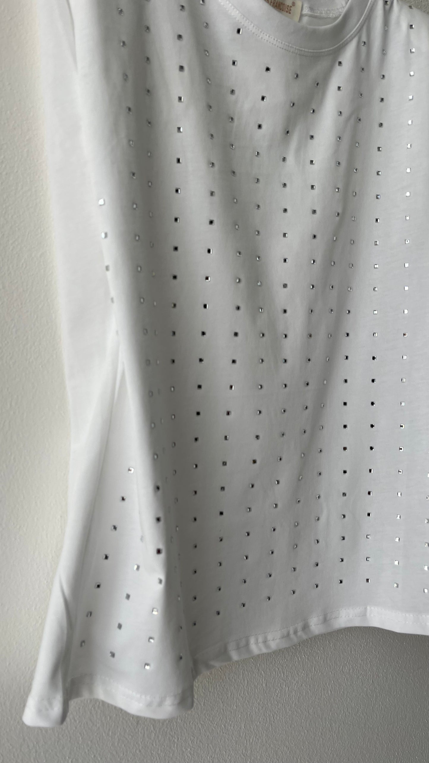 T-shirt spalline borchie