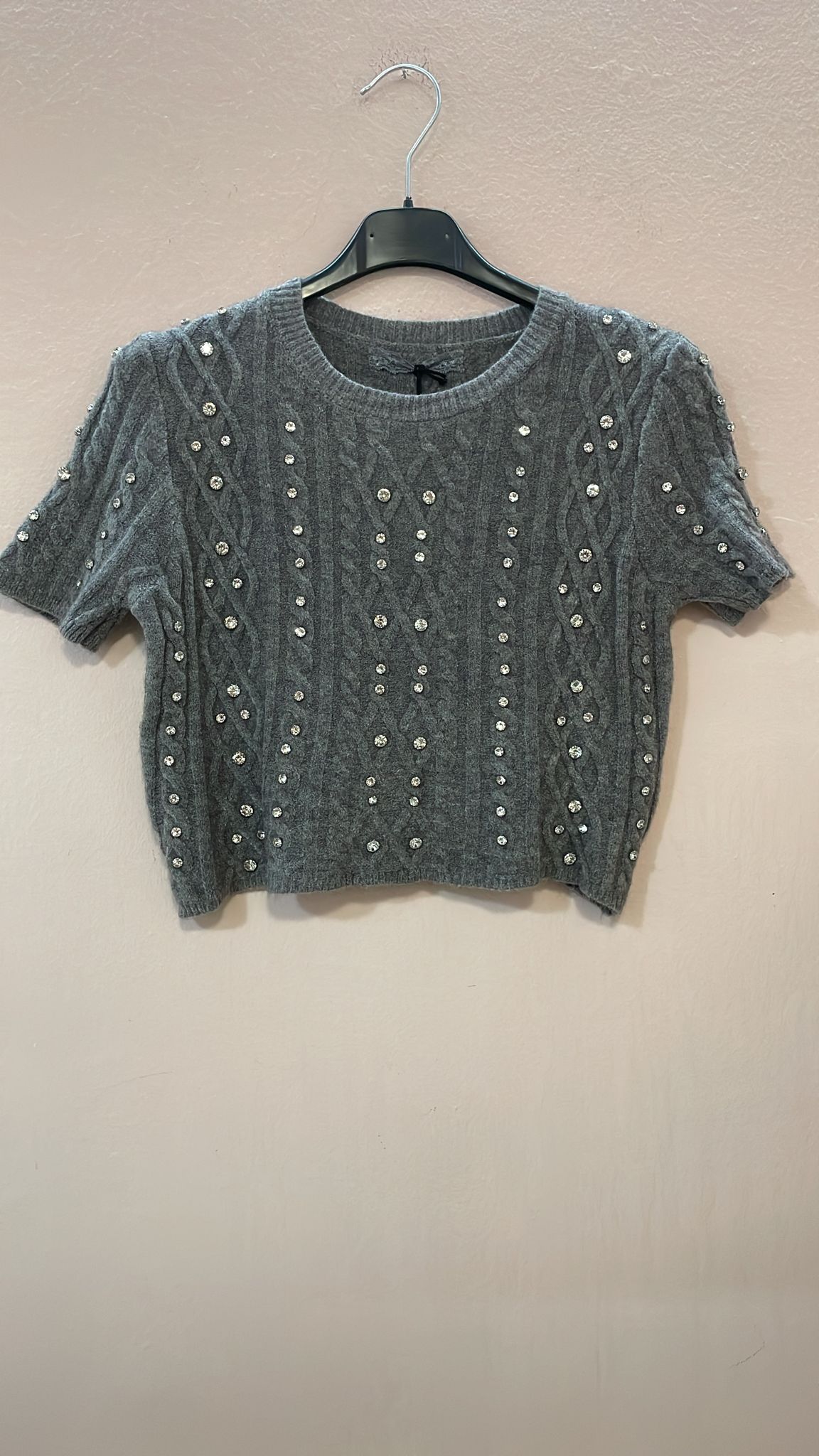 Maglia manica corta brillo