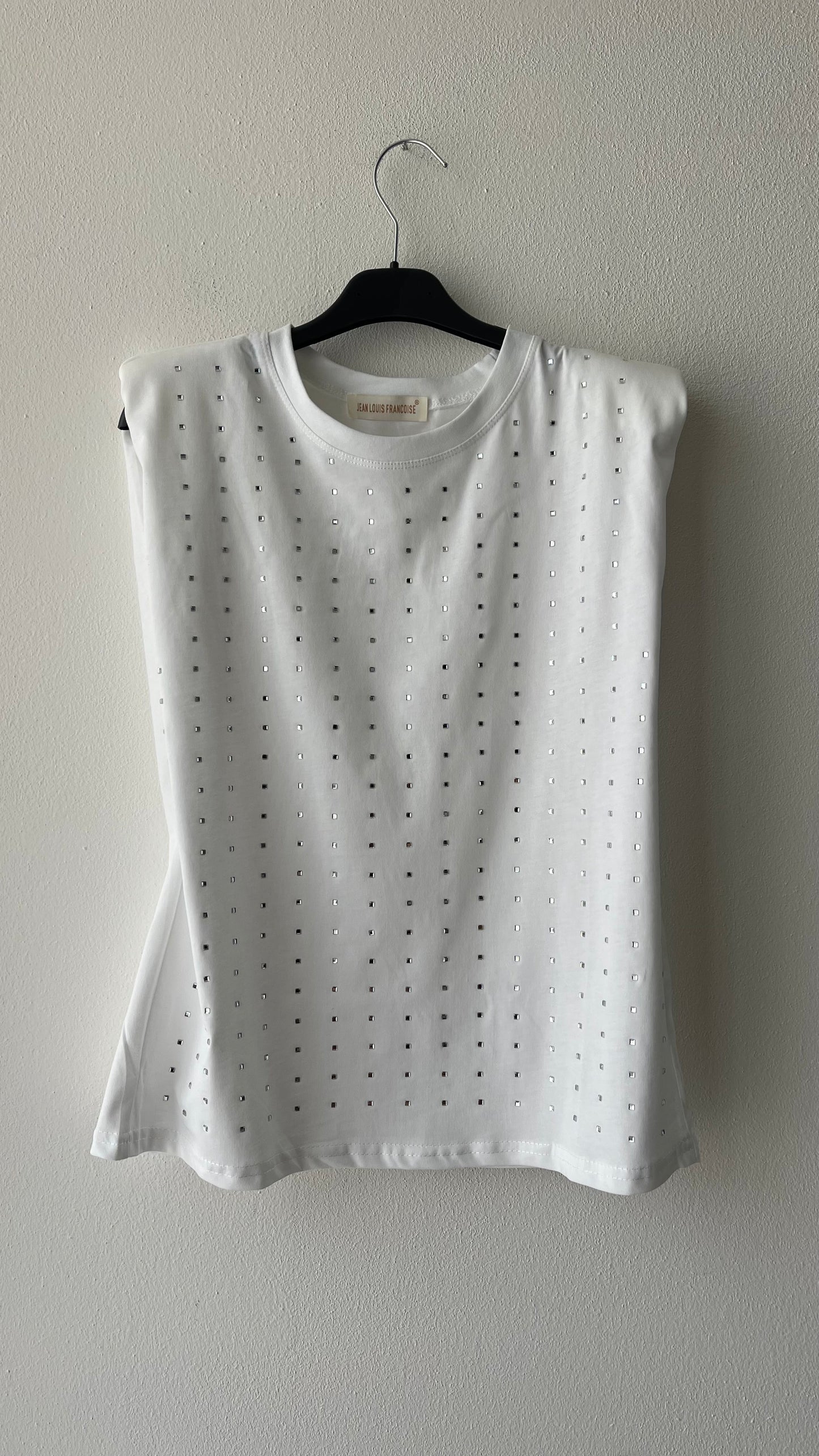 T-shirt spalline borchie