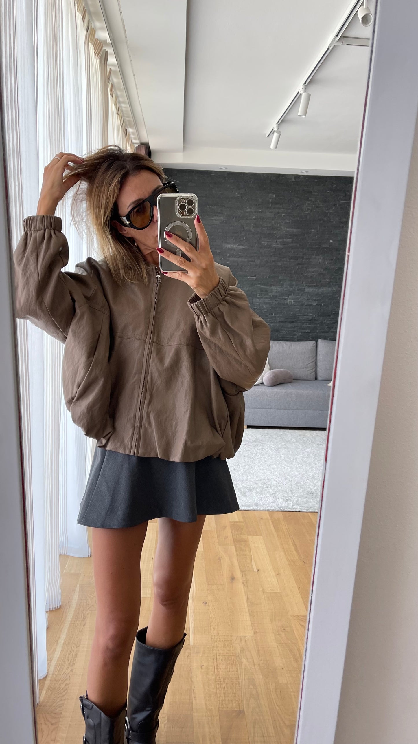 Bomber ecopelle Eleh