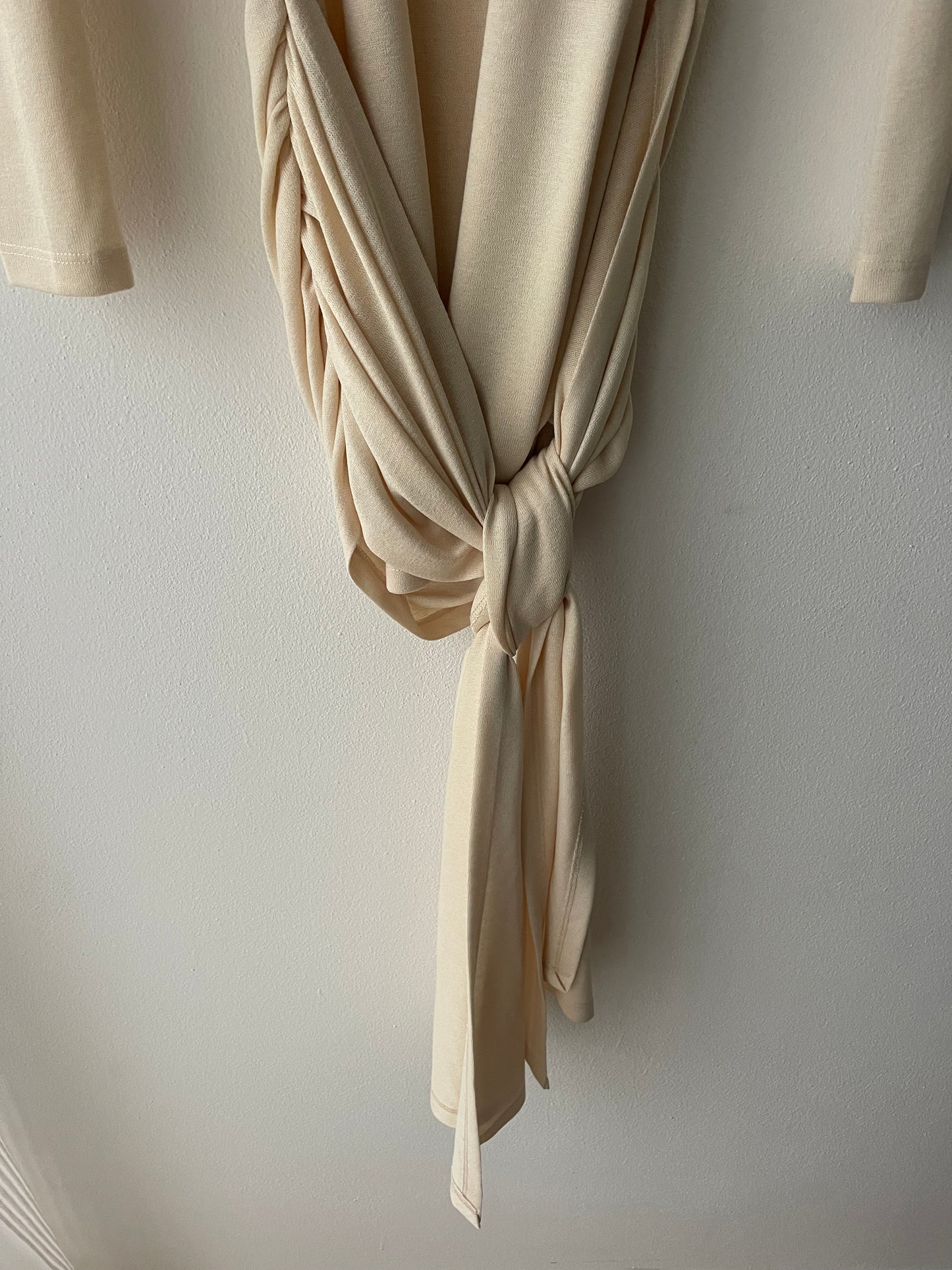 Abito maglia crema ELEH