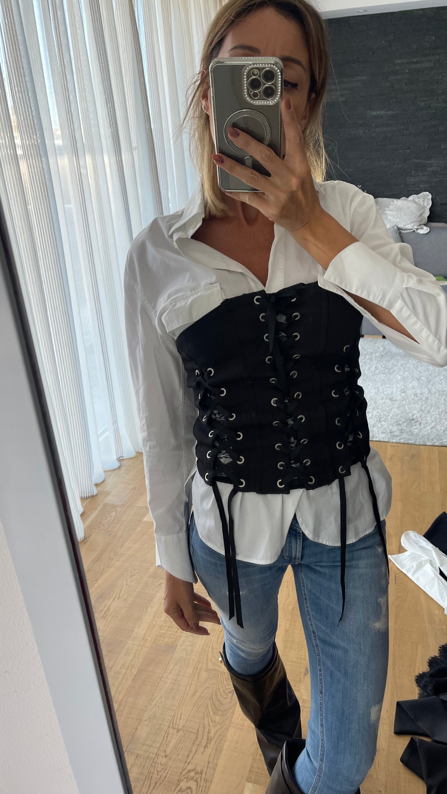 Bustier incroci
