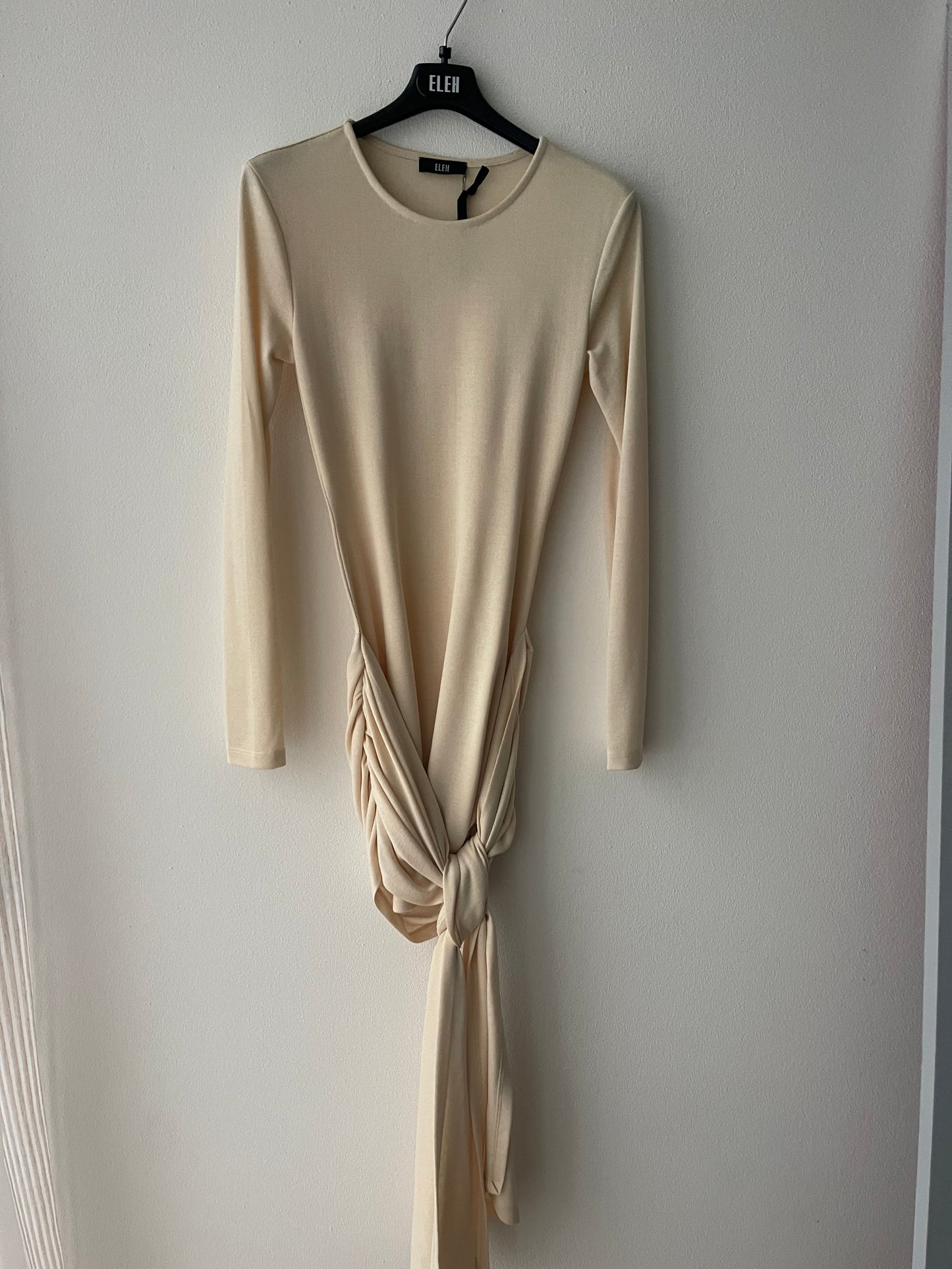 Abito maglia crema ELEH