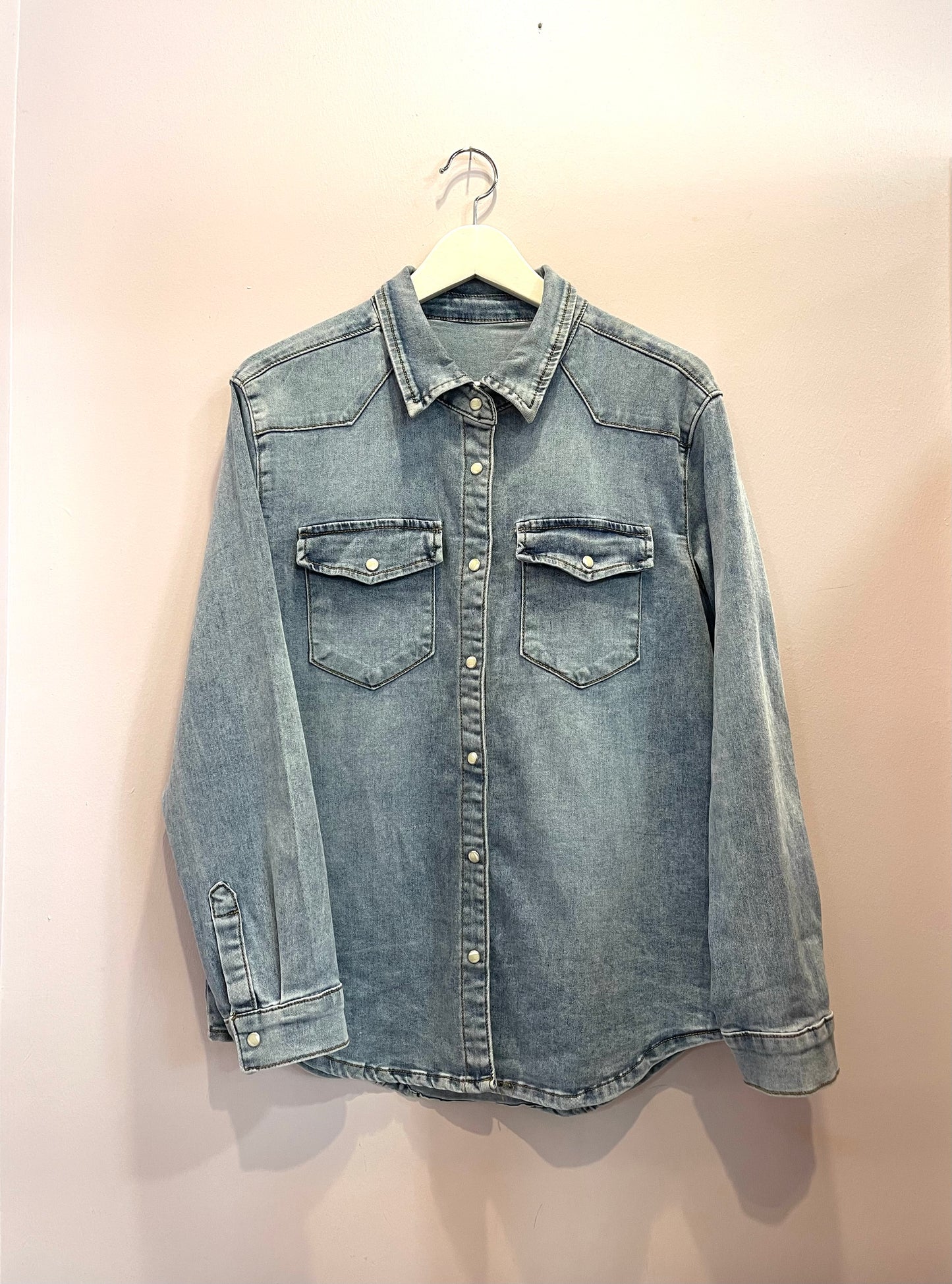 Denim shirt
