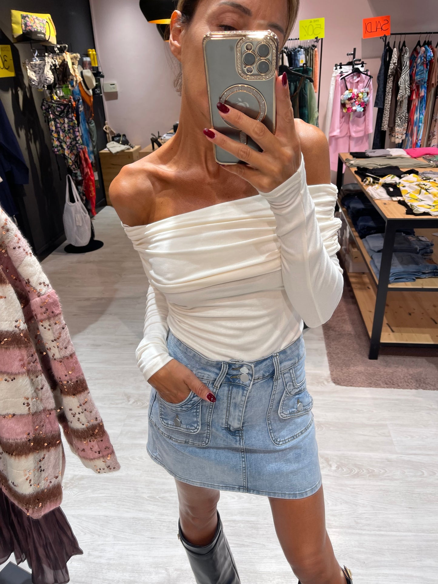 Gonna in jeans