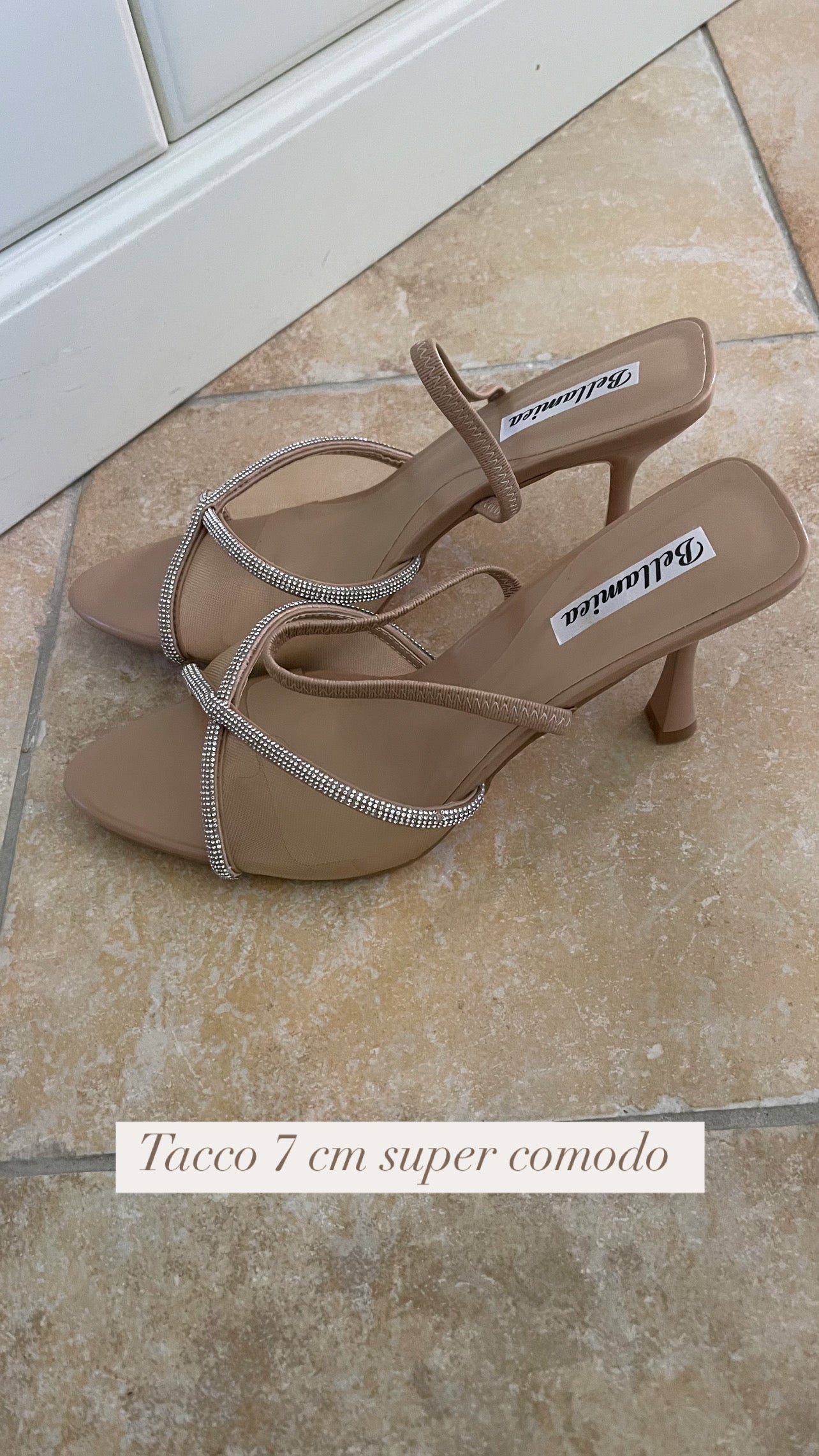 Sandalo nude swar