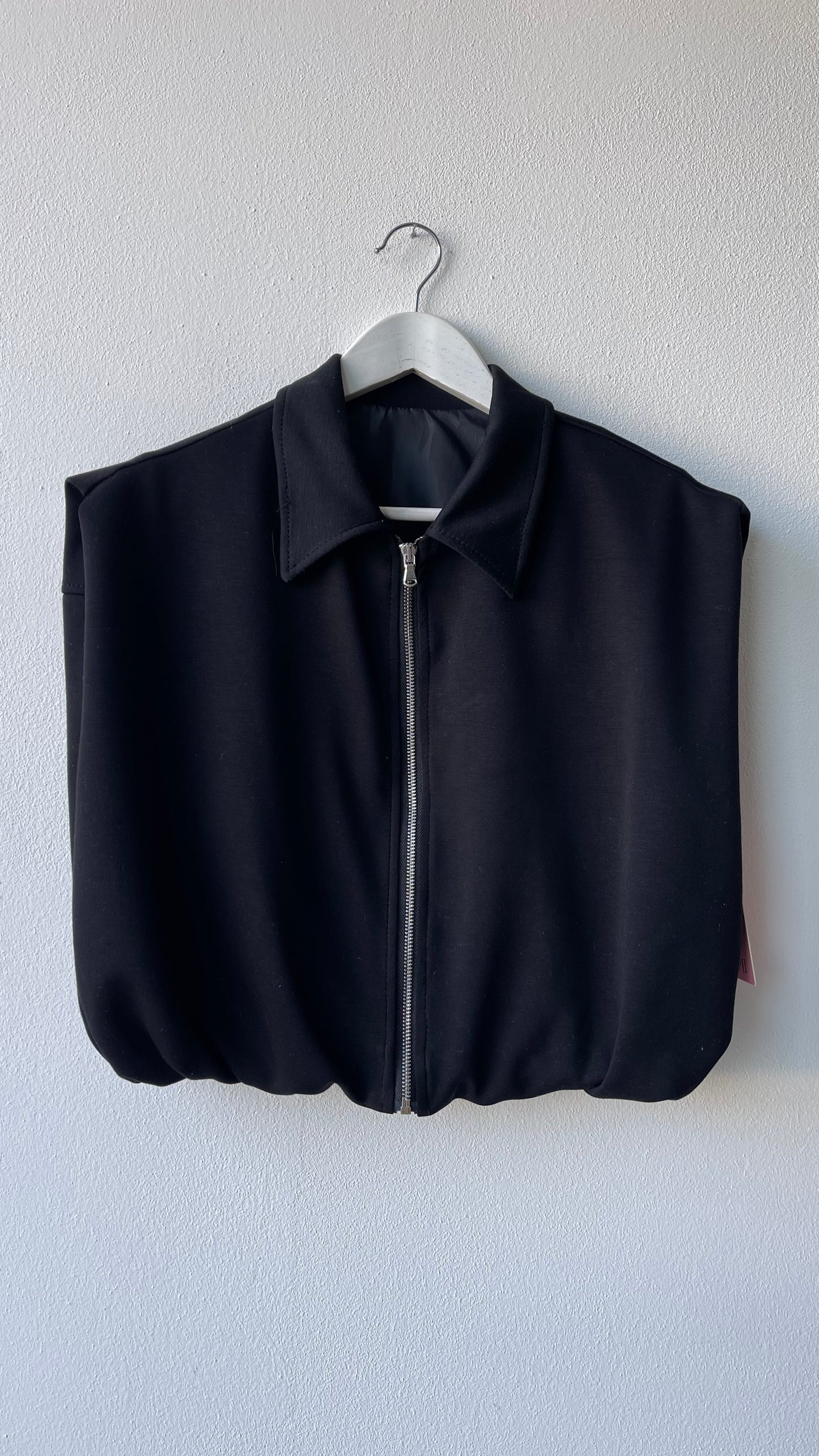 Gilet zip con gonna