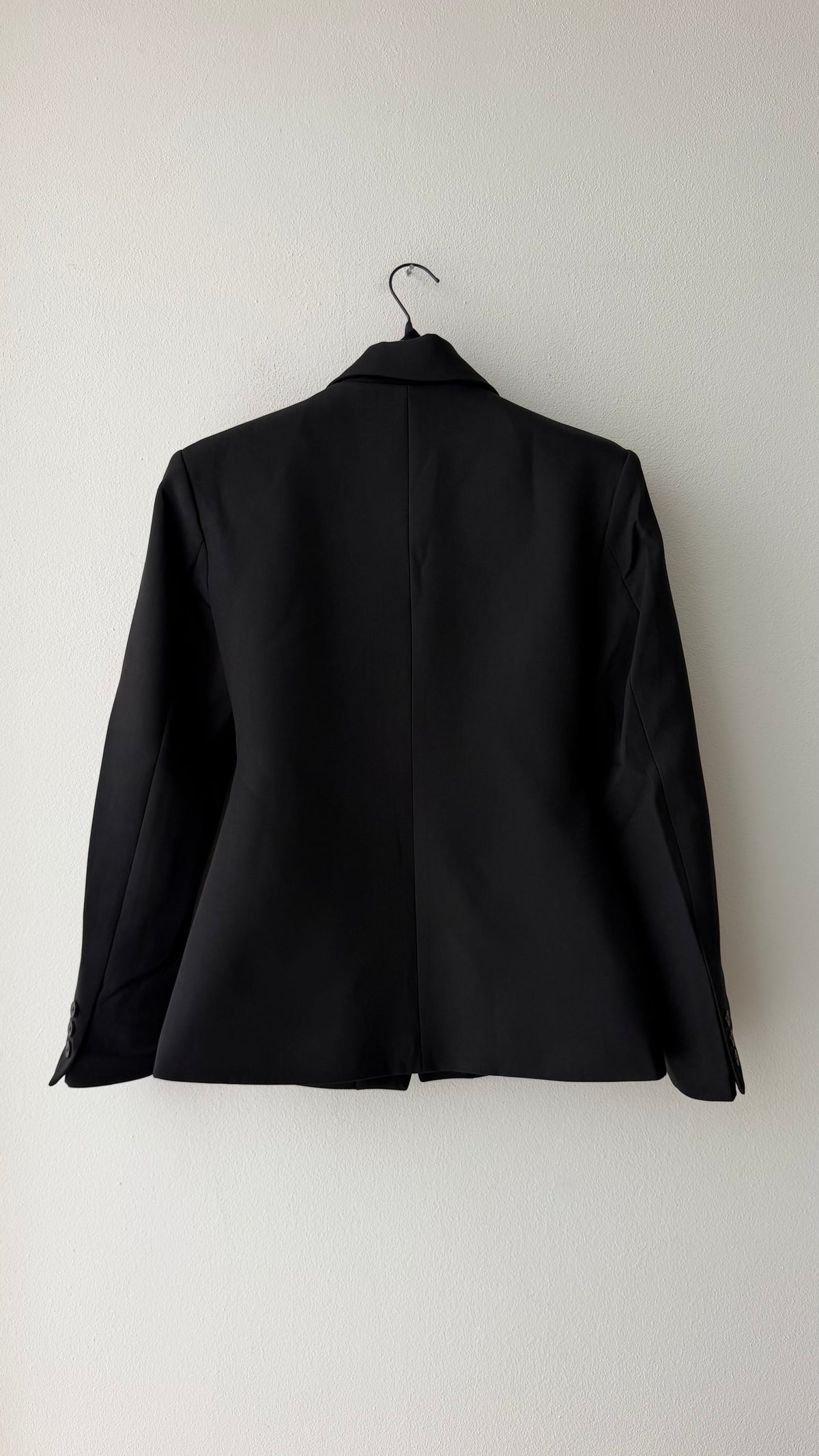 Tailleur nero giacca avvitata
