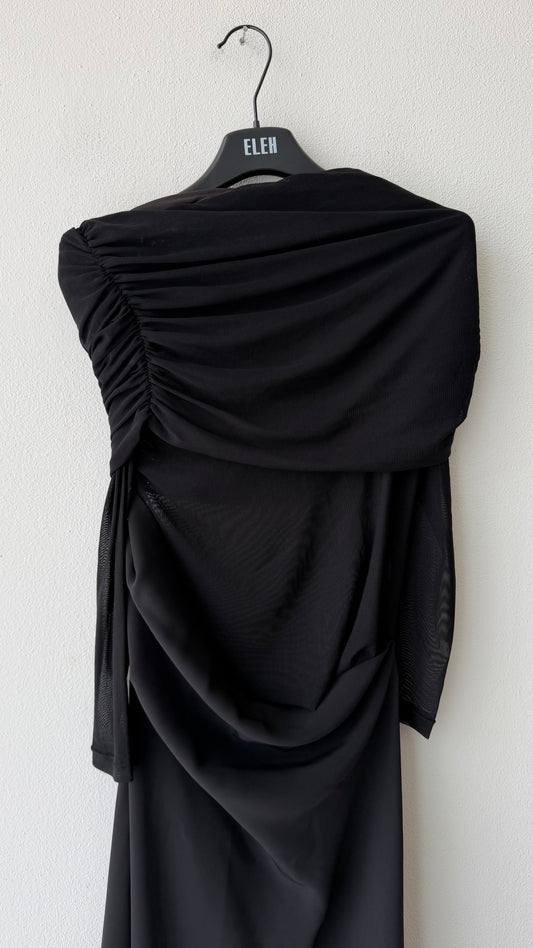 Abito ELEH nero tulle