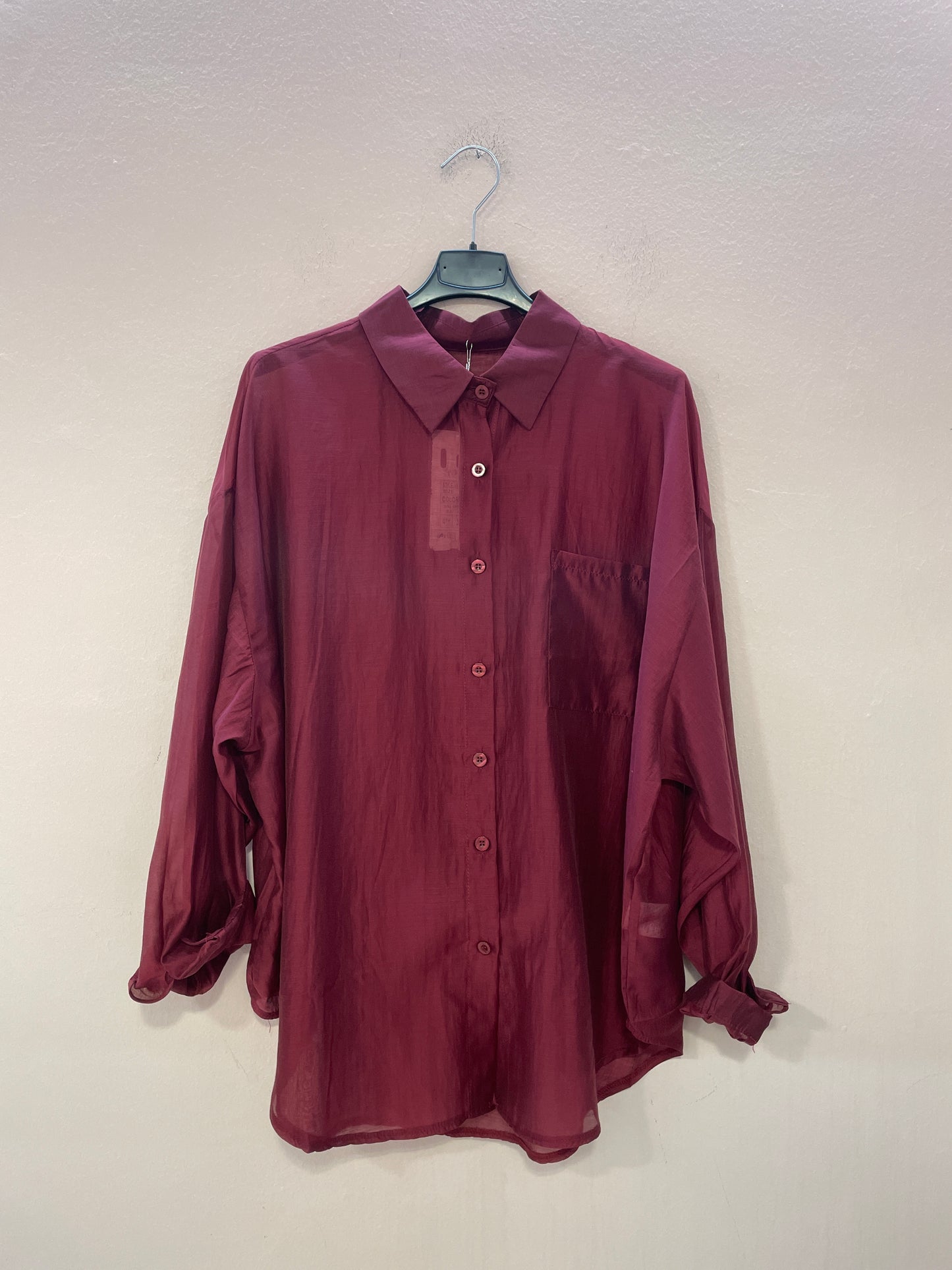 Camicia seta/viscosa