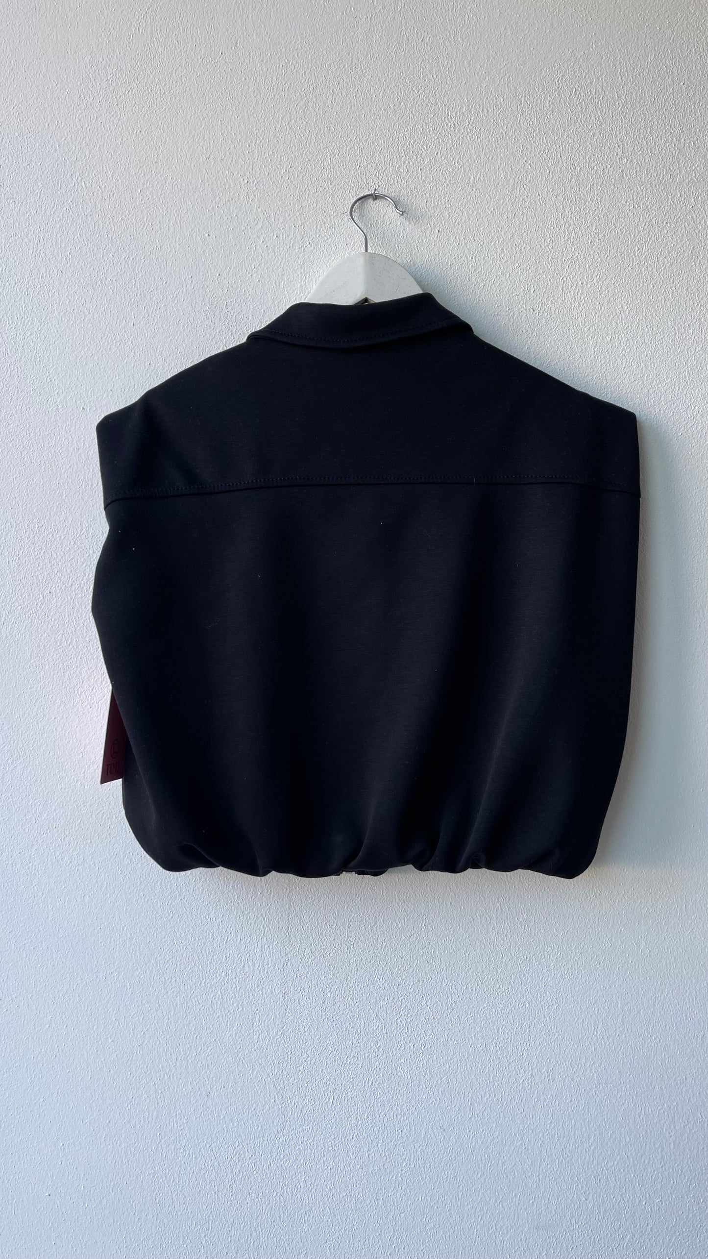 Gilet zip con gonna