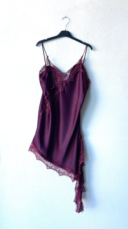 Abito Lingerie pizzo satin