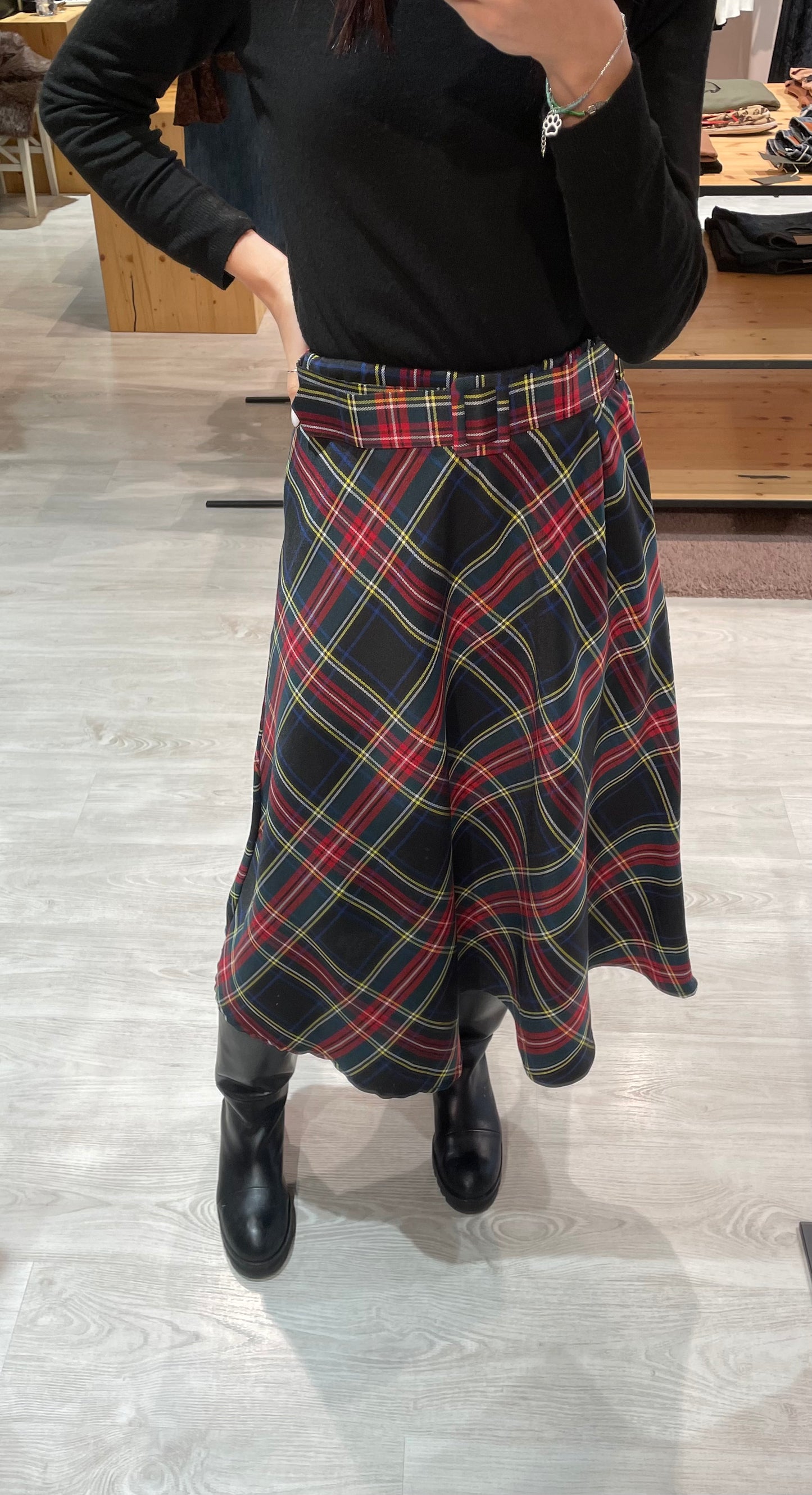 Gonna lunga Tartan