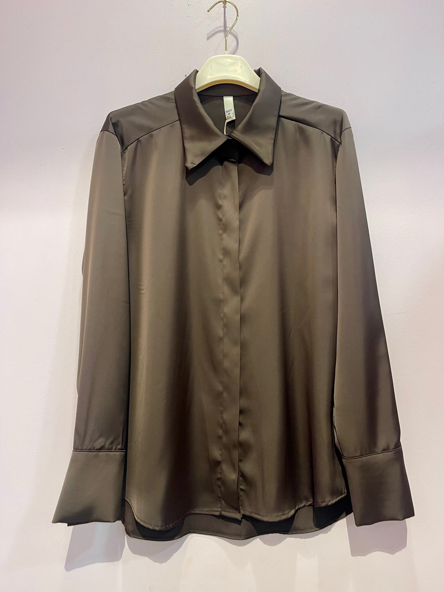 Camicia simil seta