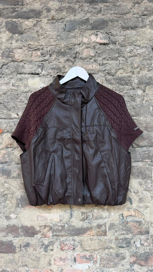 Giacca ecopelle Choco