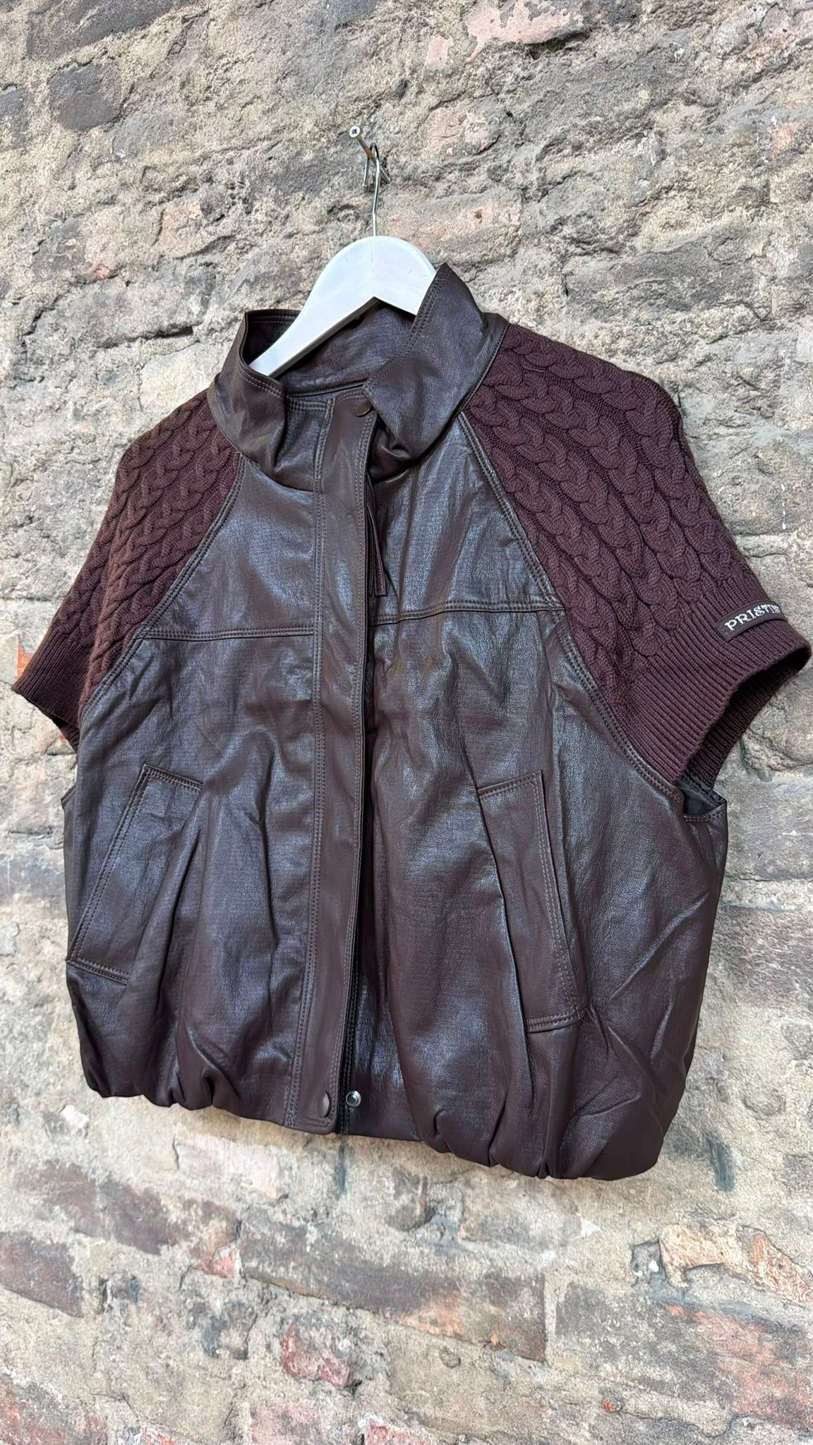 Giacca ecopelle Choco