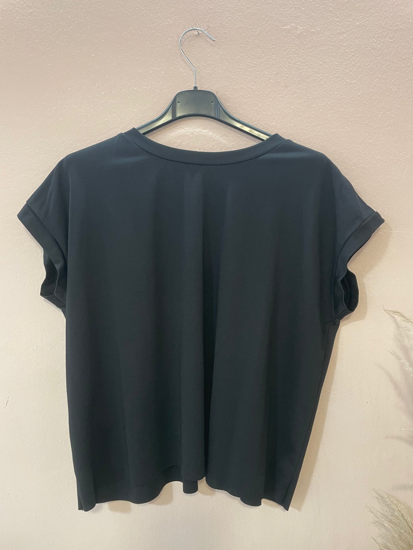 Maglia crop viscosa