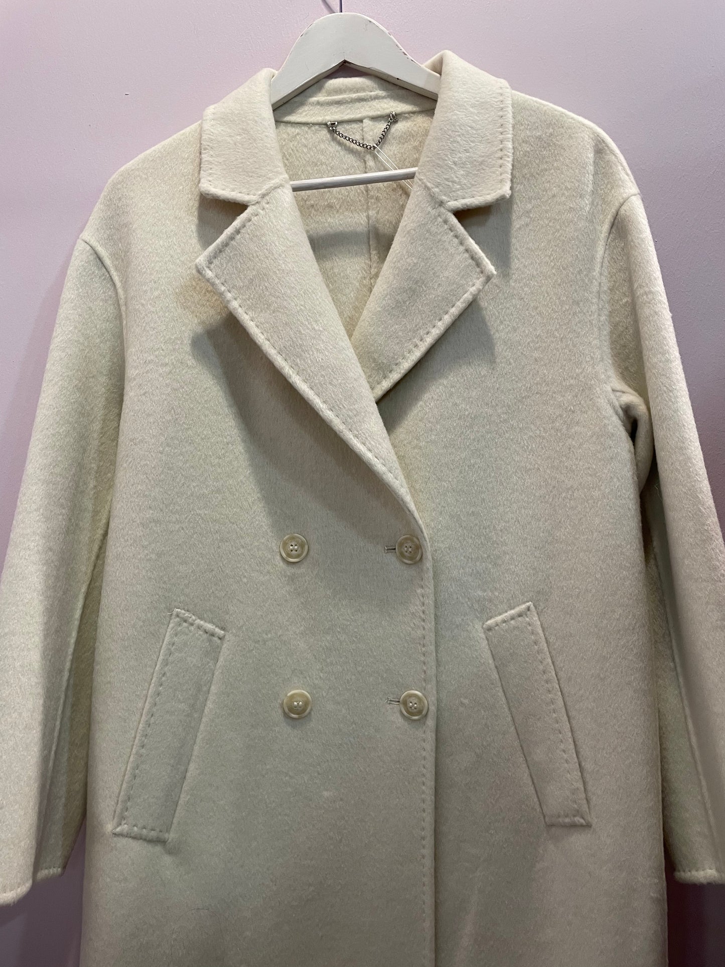 Cappotto Panno cucito a mano