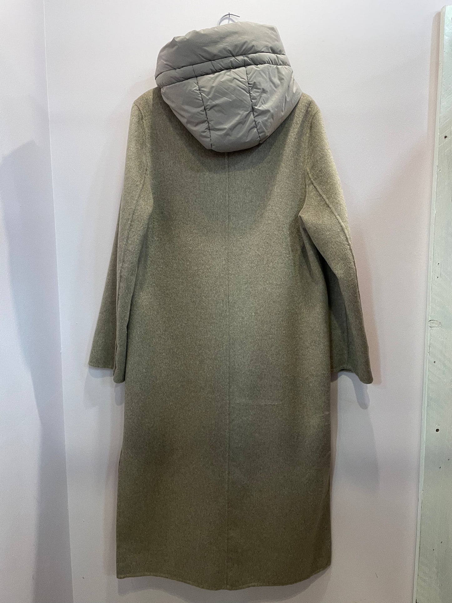 Cappotto collo imbottito