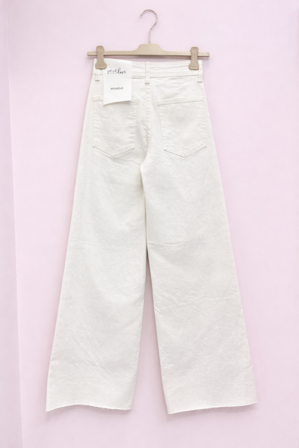 Jeans Palazzo Bianco