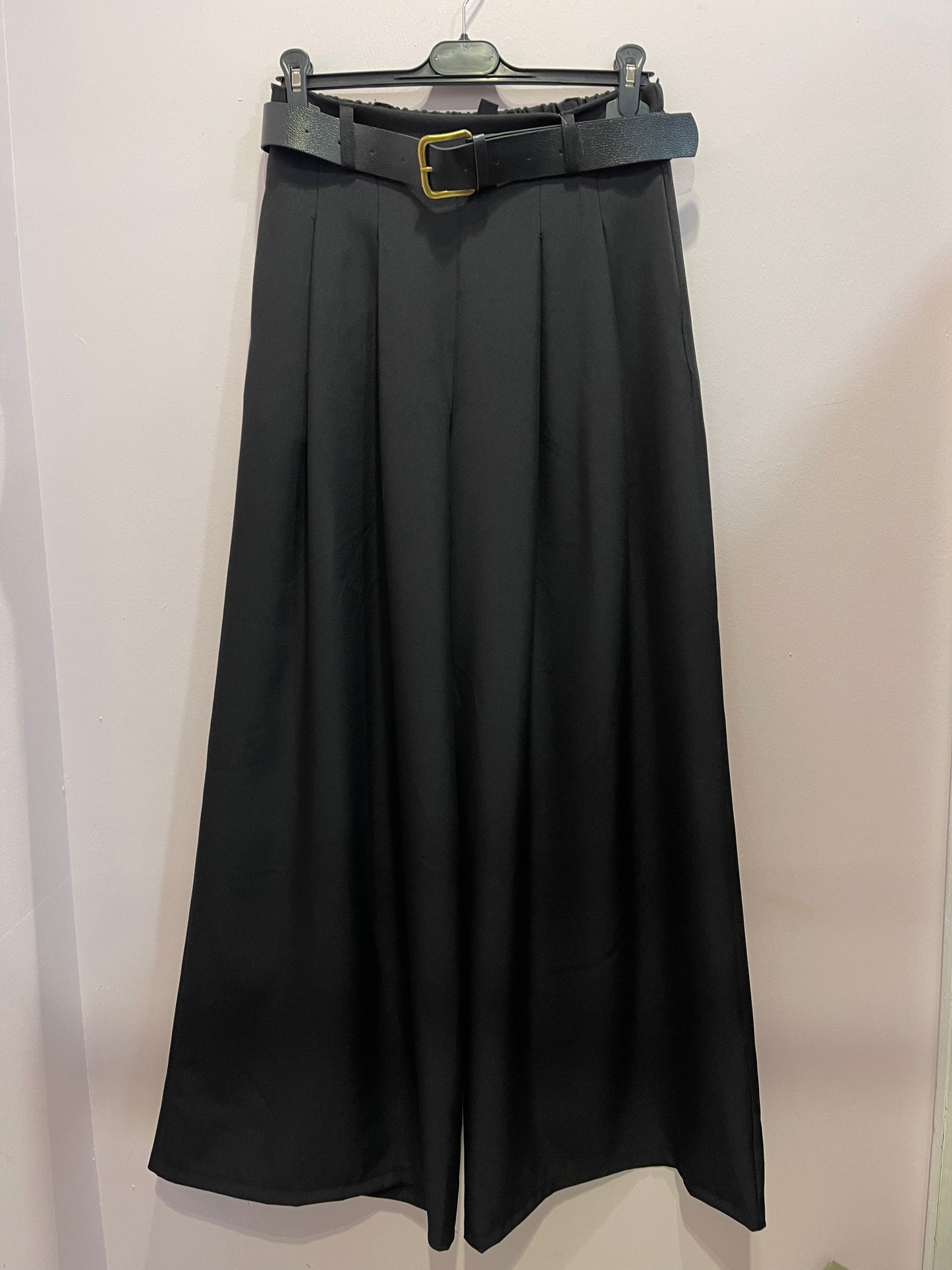 Pantalone palazzo nero