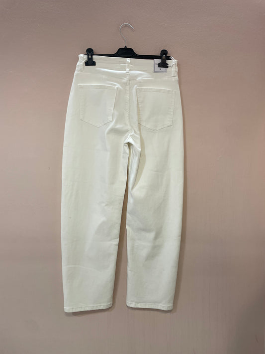 Jeans Mom Fit bianco