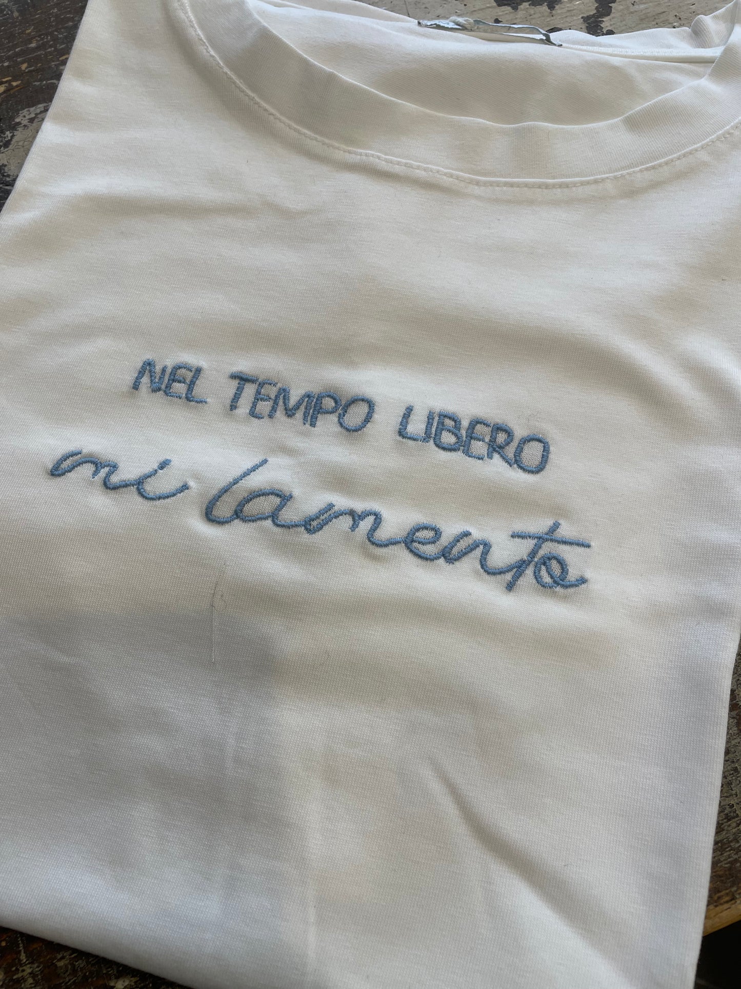 T-shirt scritte
