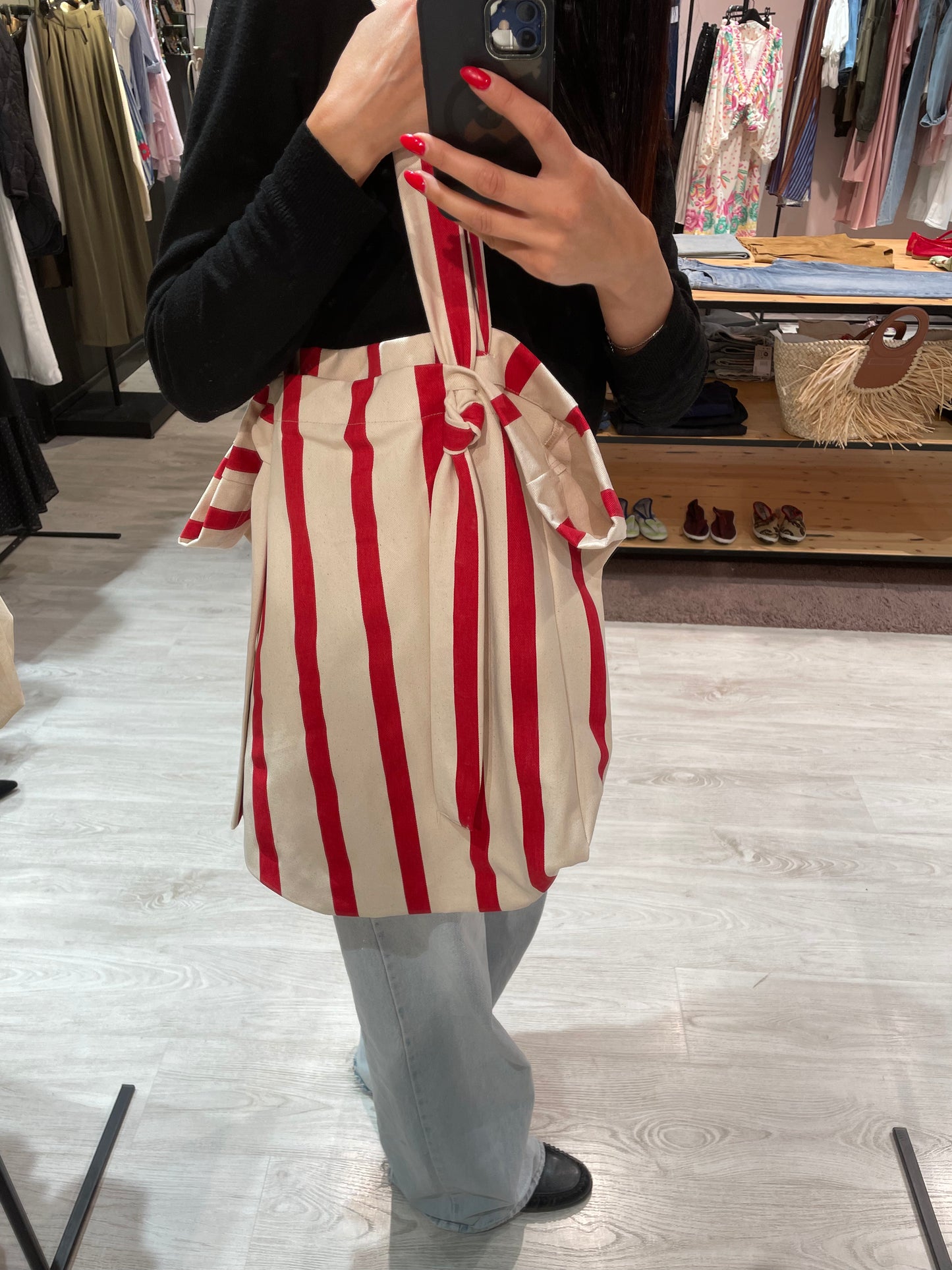 Borsa mare righe
