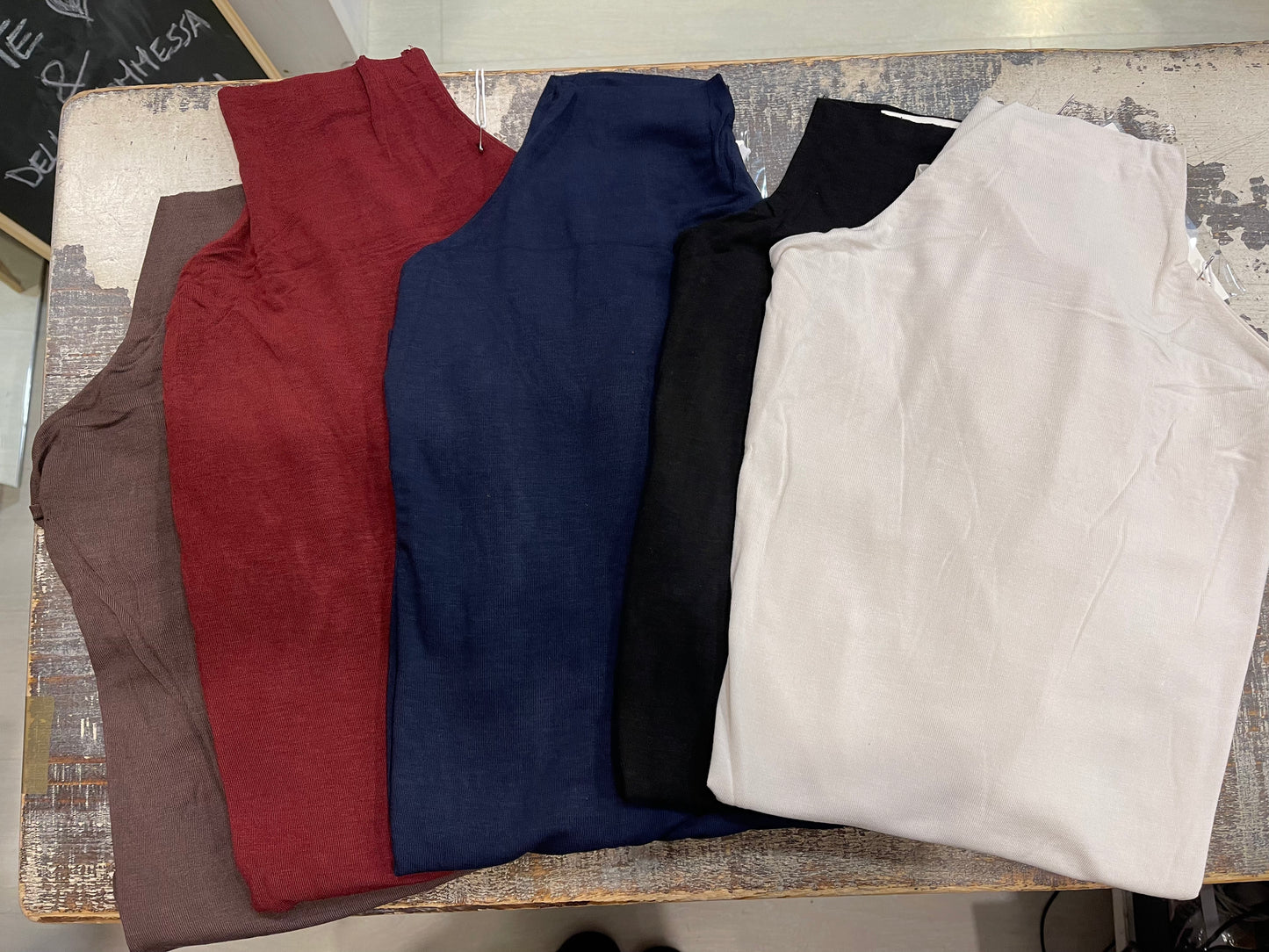 Maglia lupetto viscosa