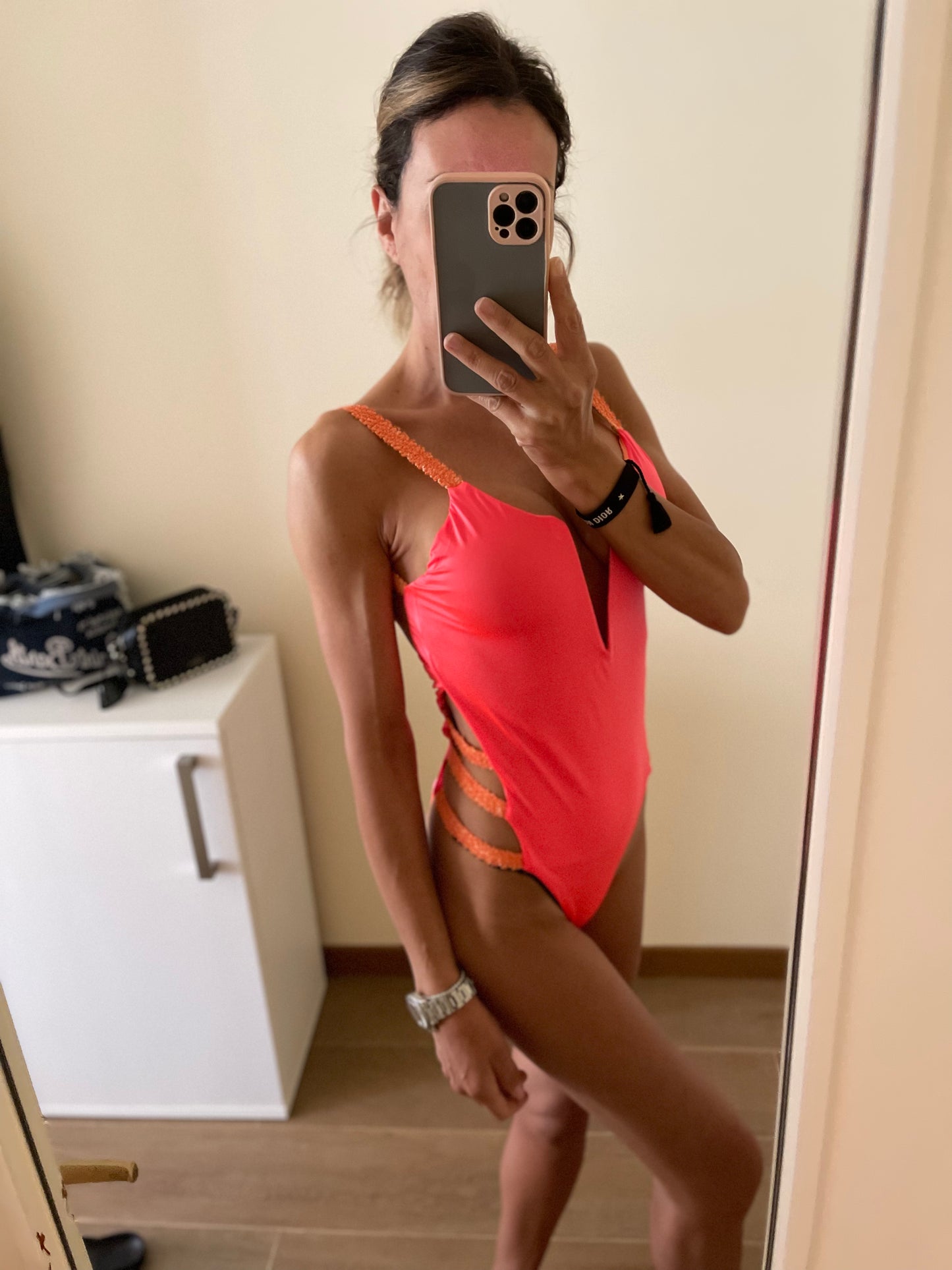 MEIFUI costume intero Arancio