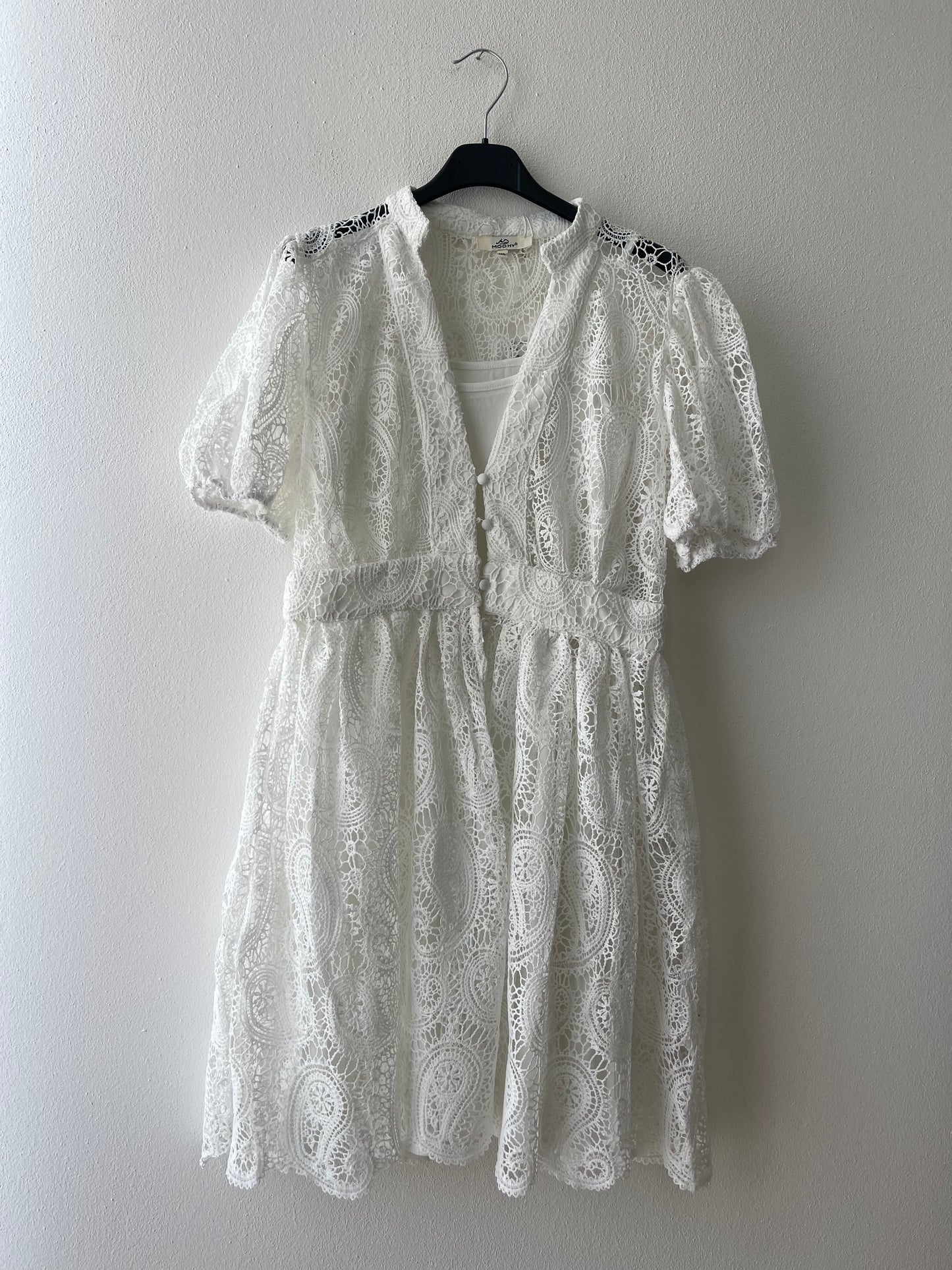 Abito pizzo blanche