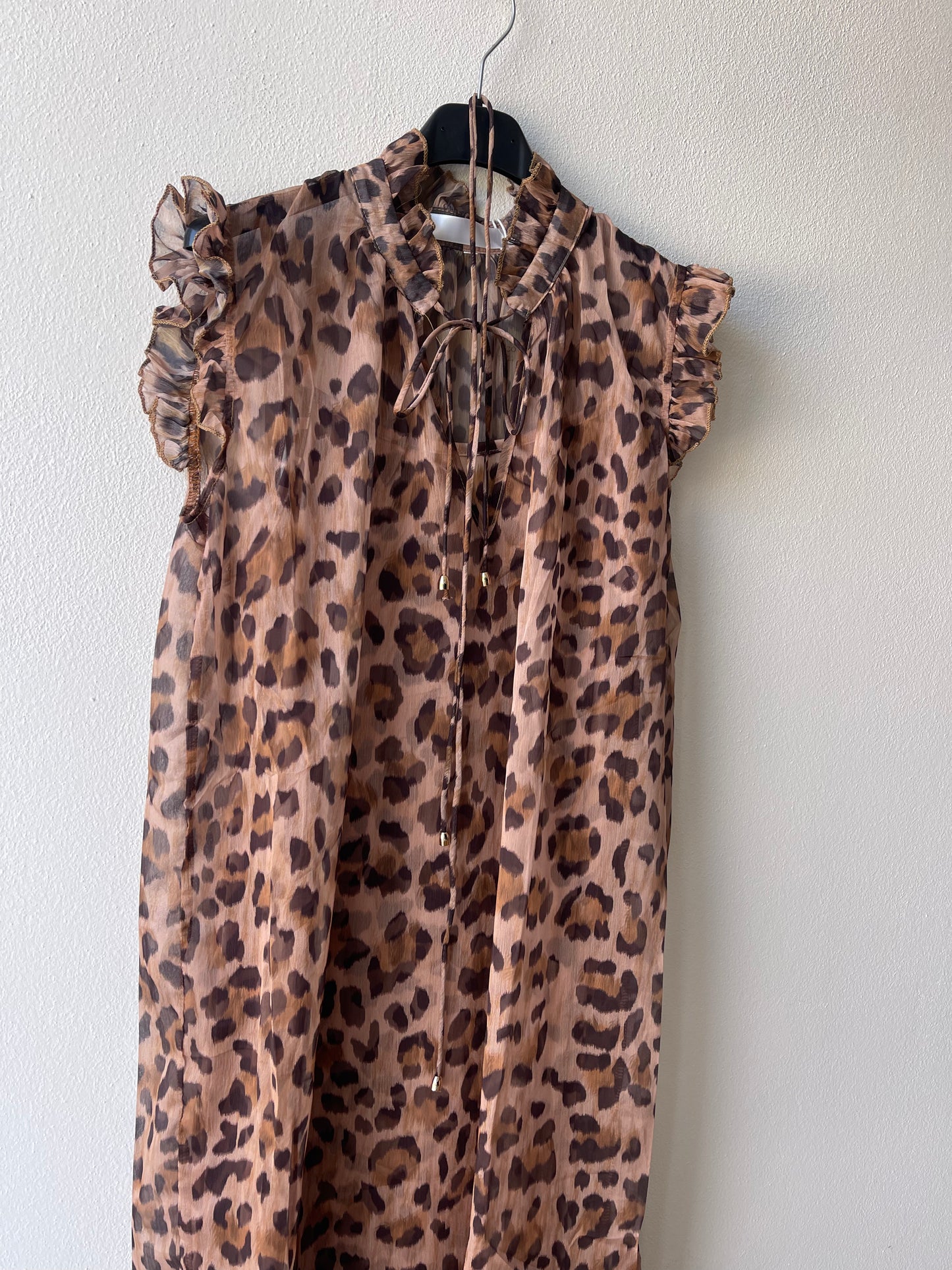 Abito Elegante Stampa Leo