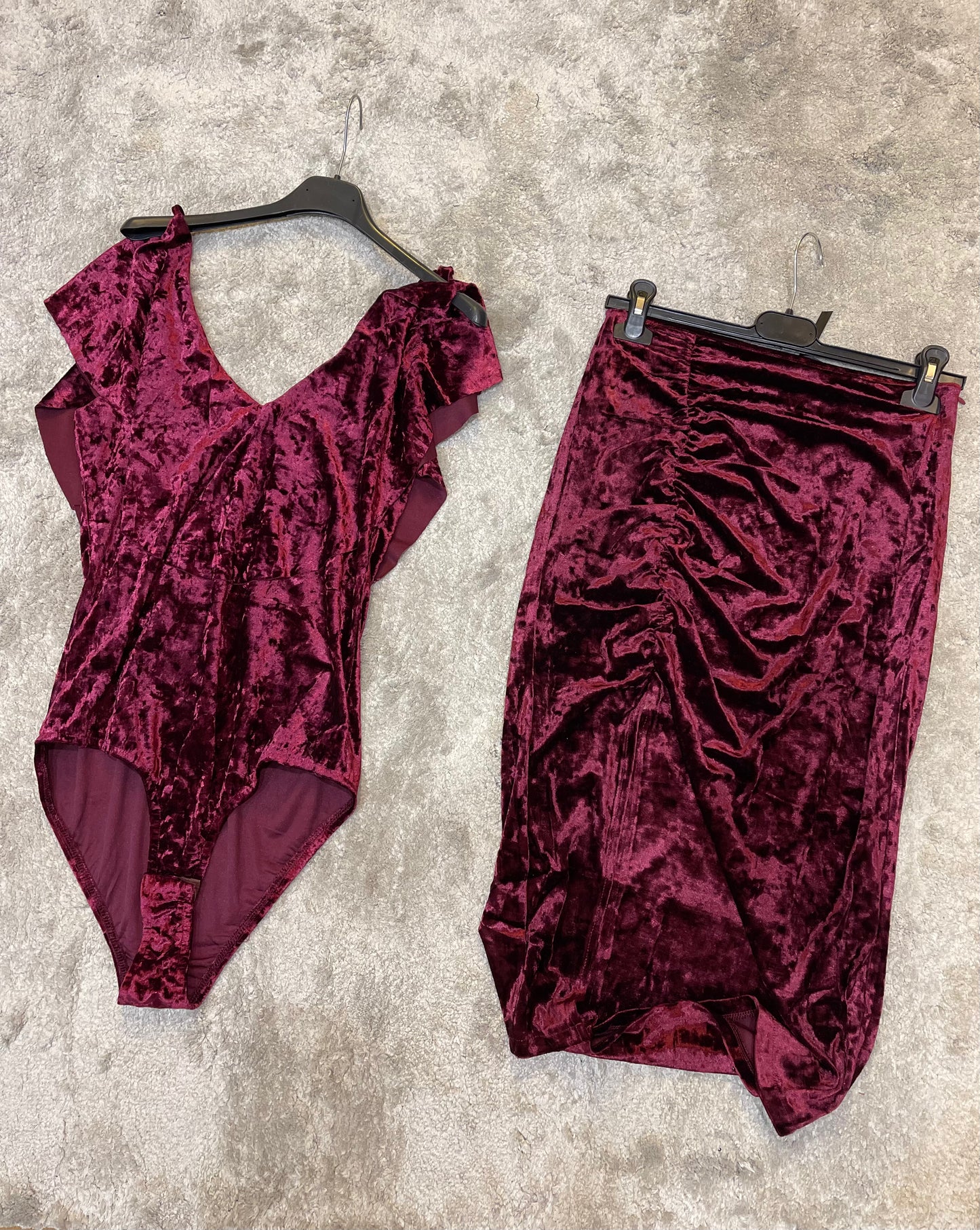 Gonna stretch velluto