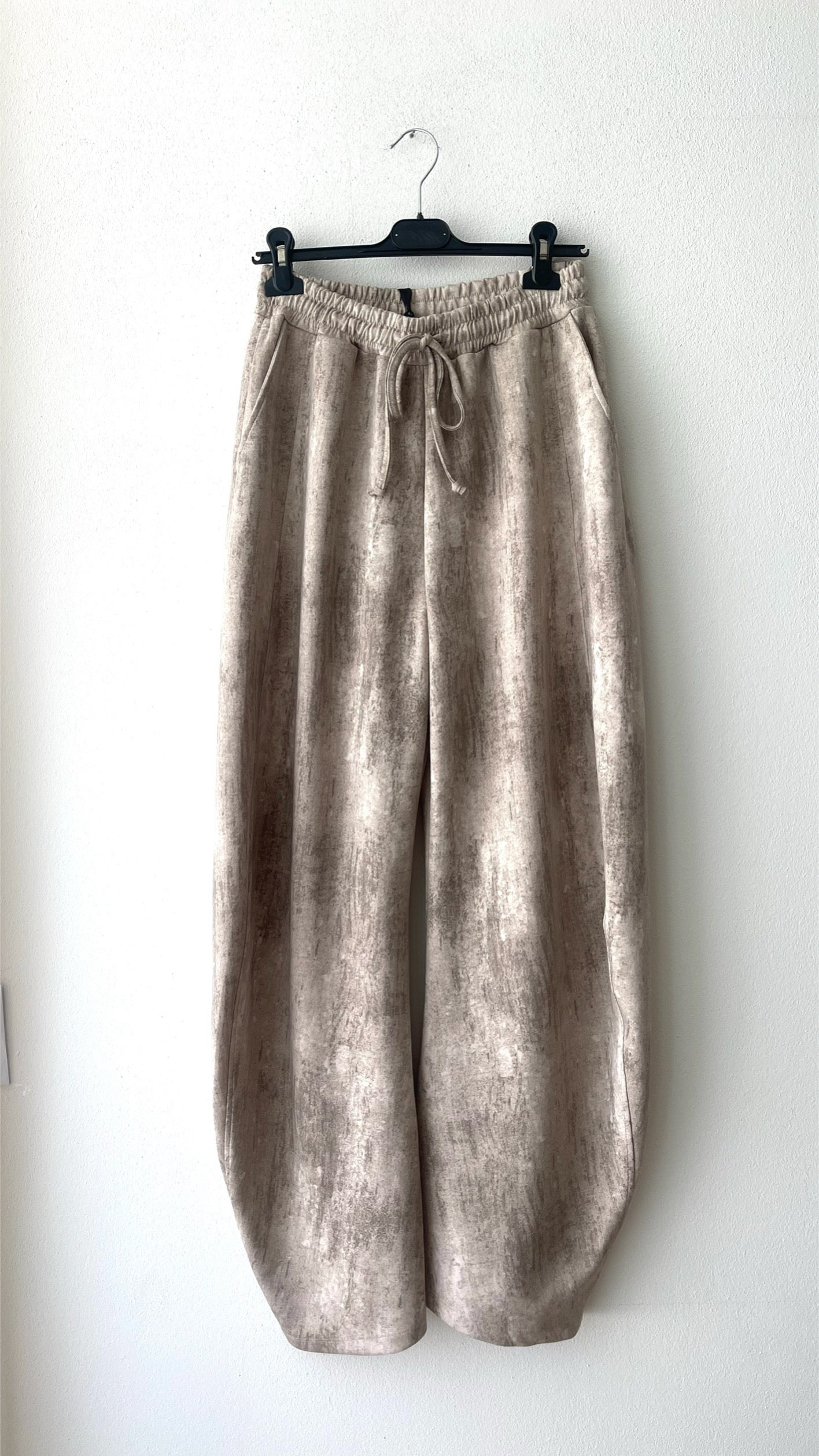 Pantalone felpa stone