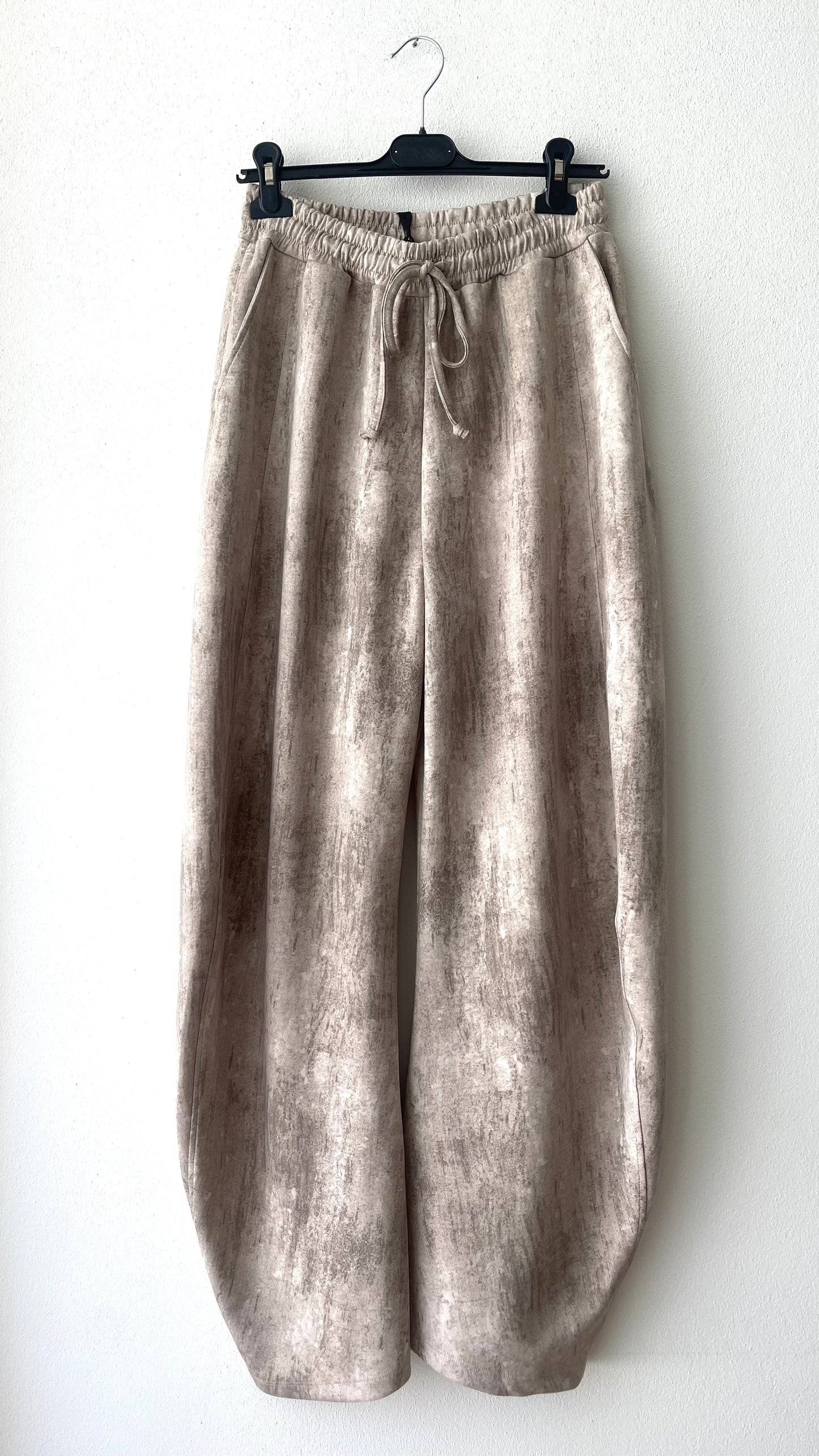 Pantalone felpa stone