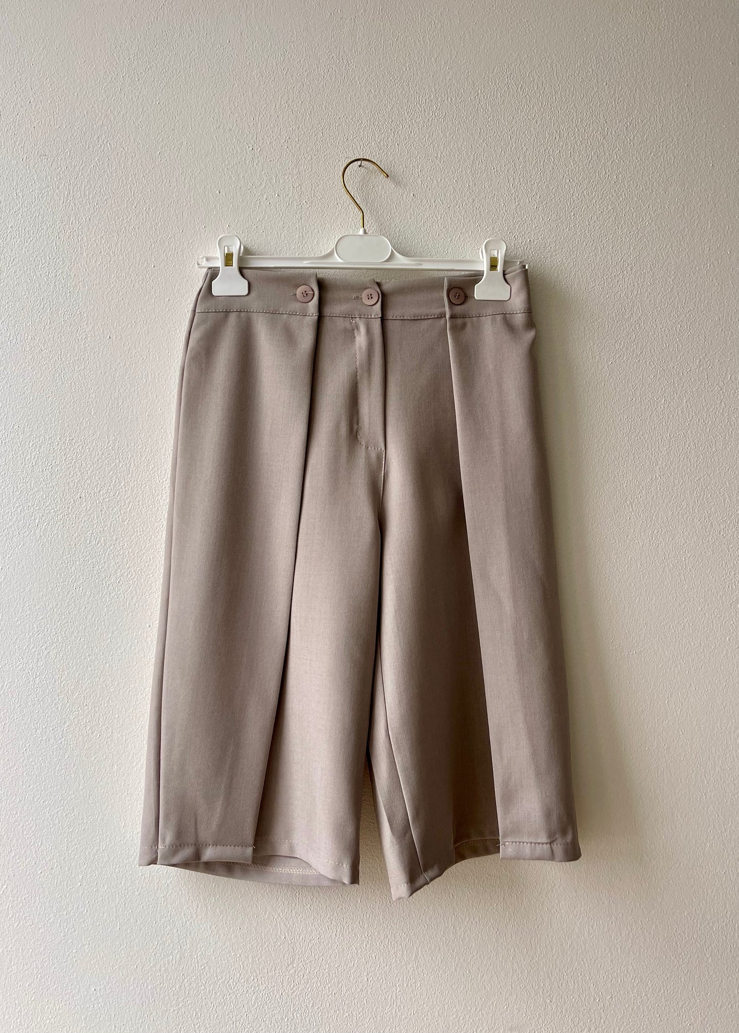 Dove grey Bermuda shorts
