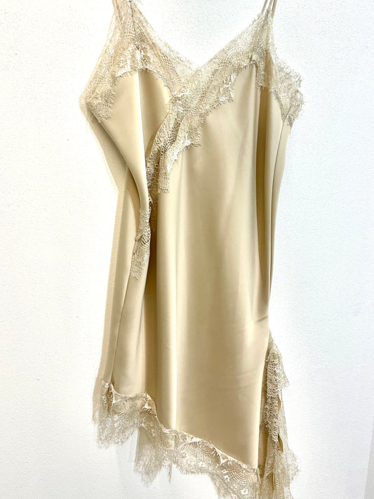 Abito Lingerie pizzo satin