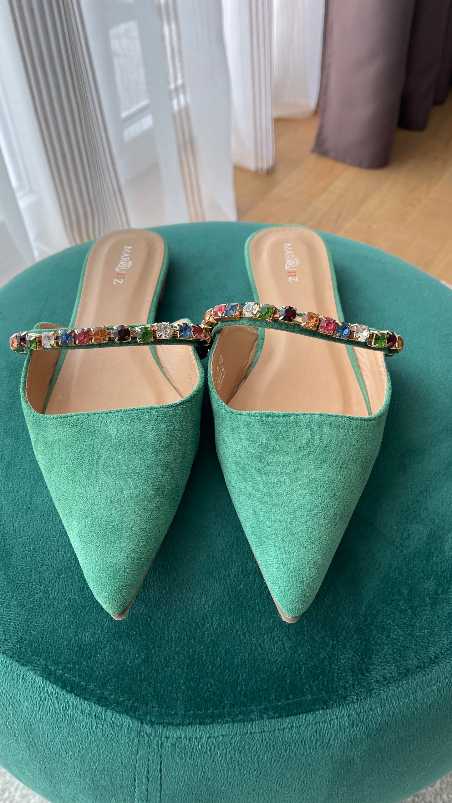 Green mules