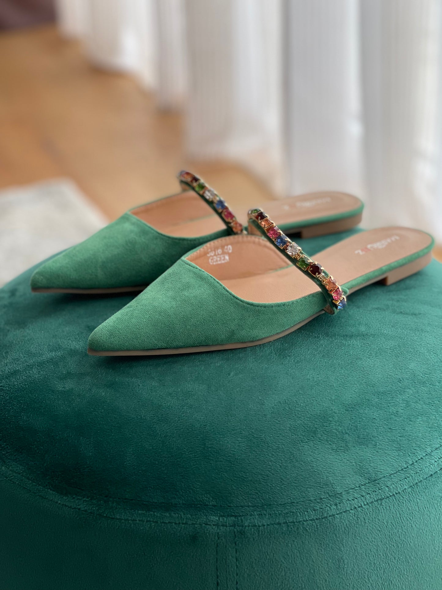 Green mules
