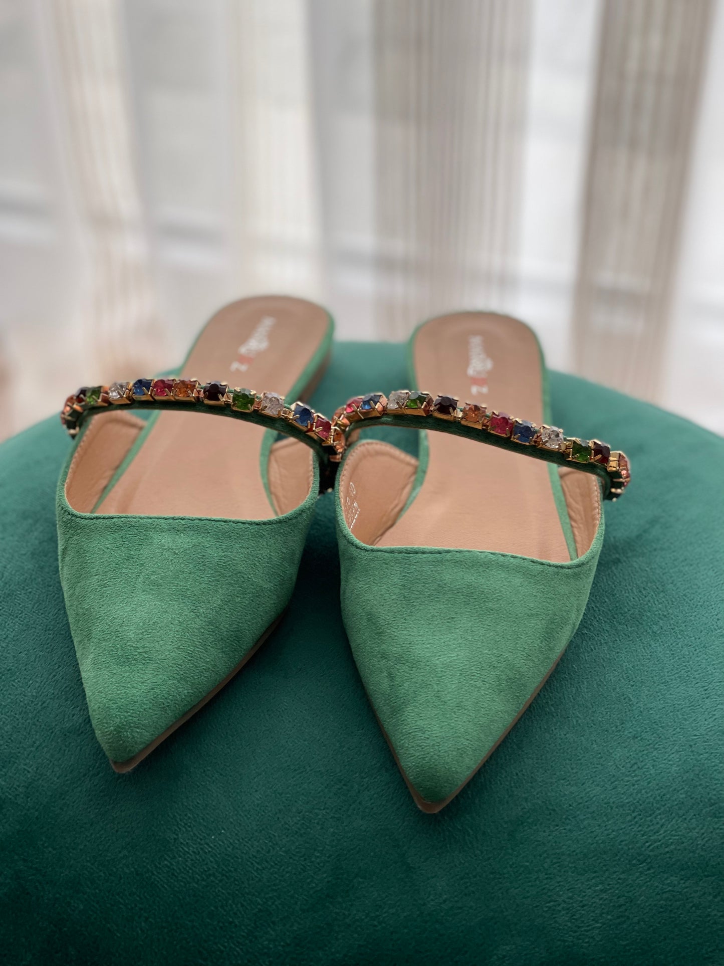 Green mules