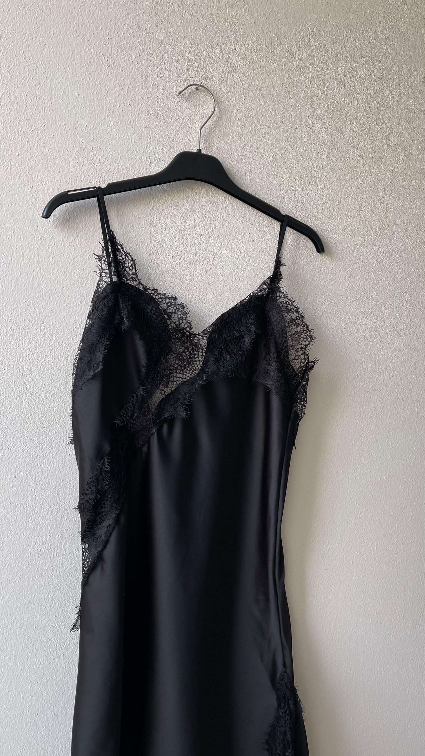 Abito Lingerie pizzo satin