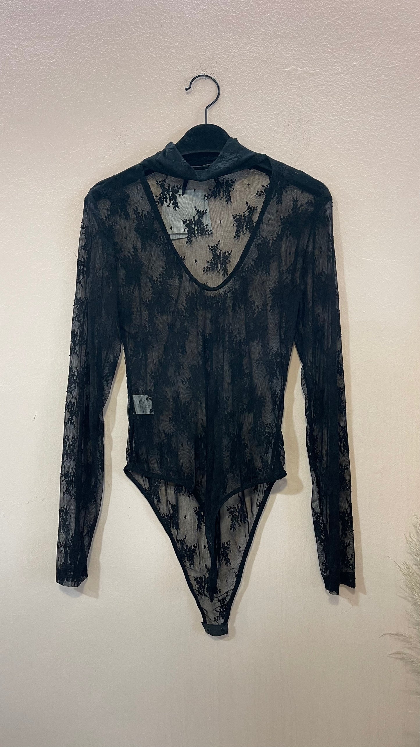 Body pizzo nero