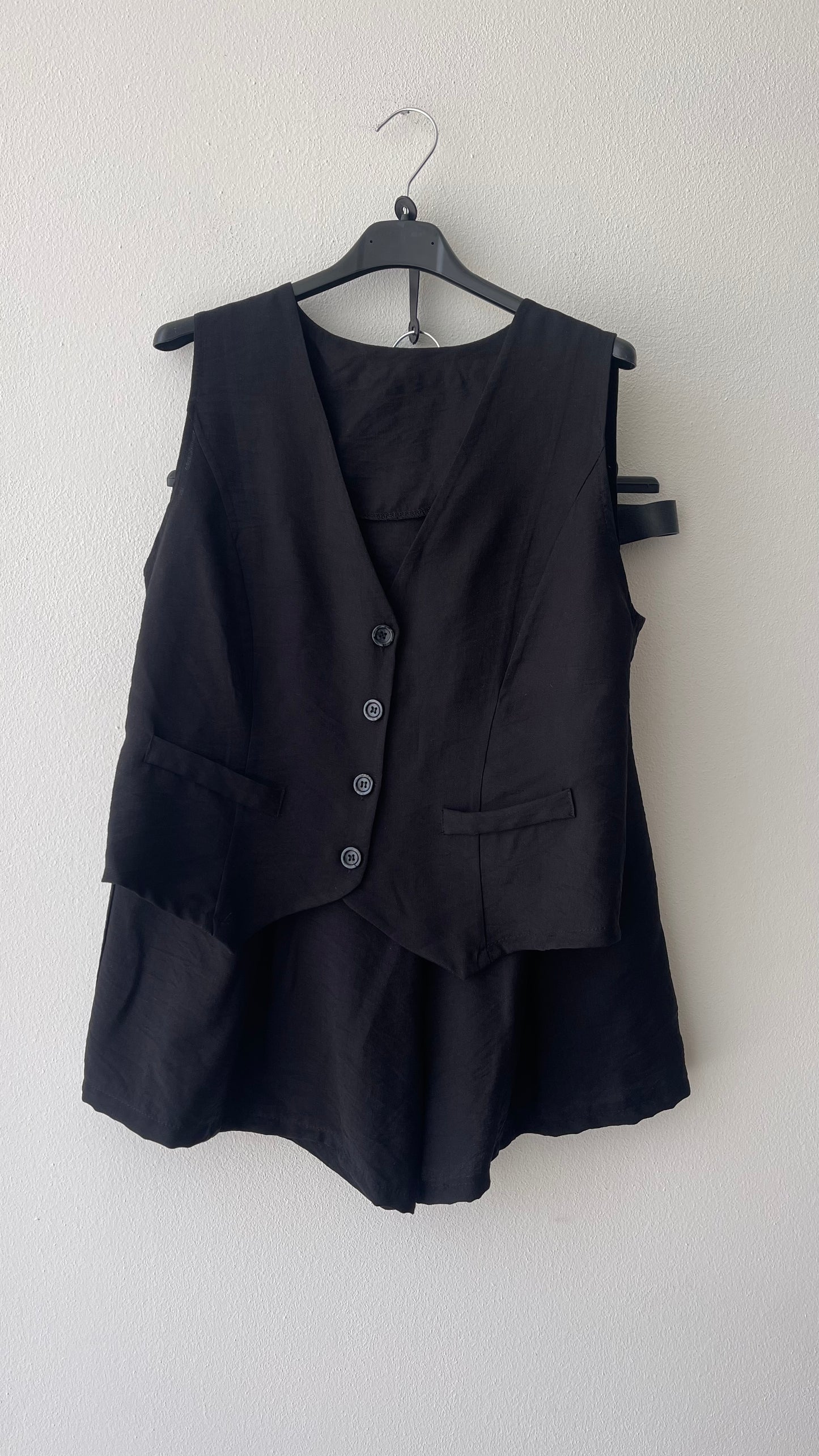 Completo bermuda gilet